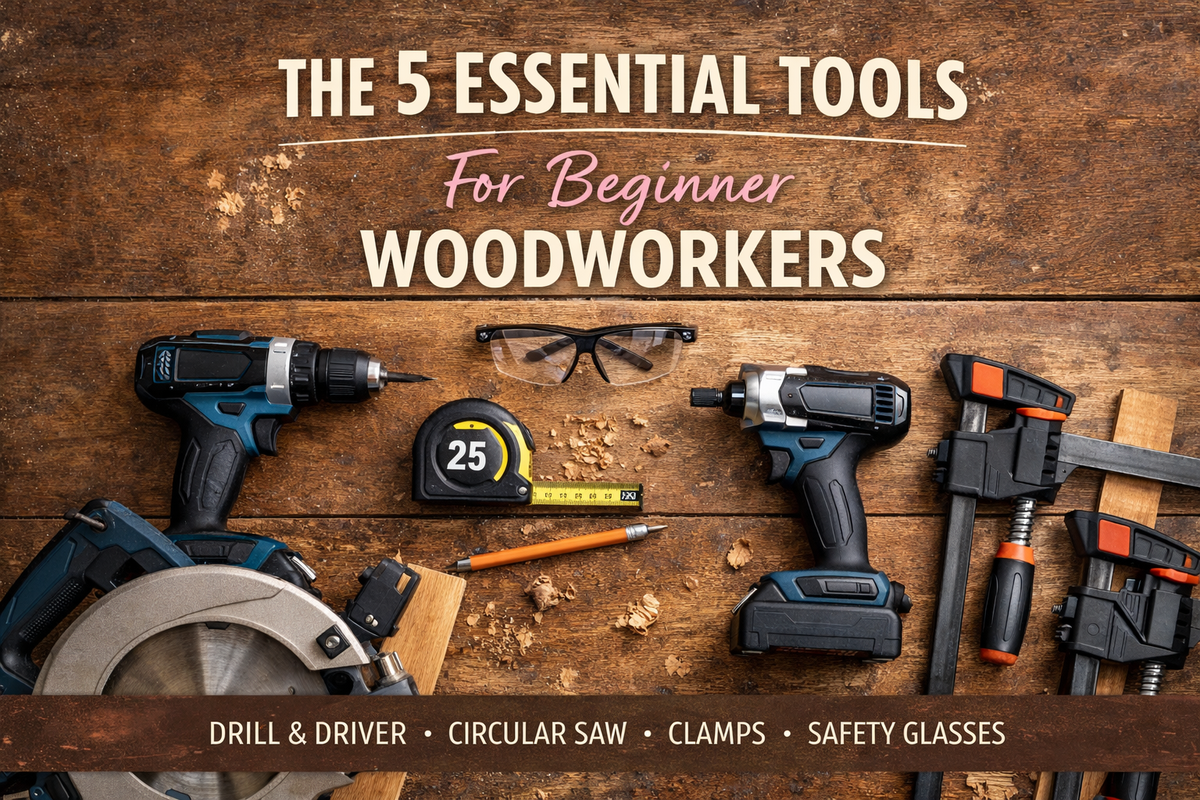 The top 5 tools every beginner female woodworker needs – Sawdust & Ponytails