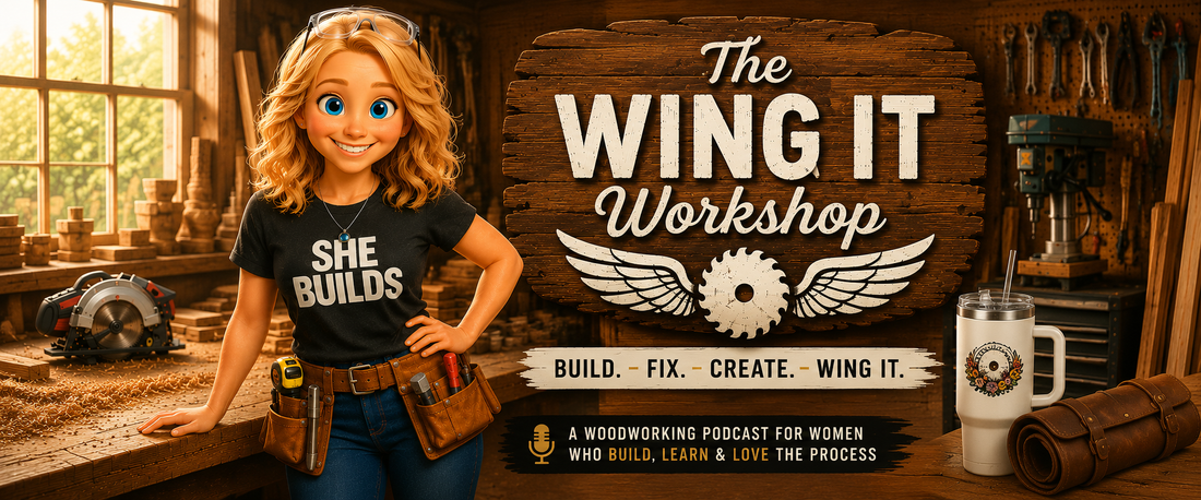 The Wing It Workshop podcast – DIY and woodworking for beginners
