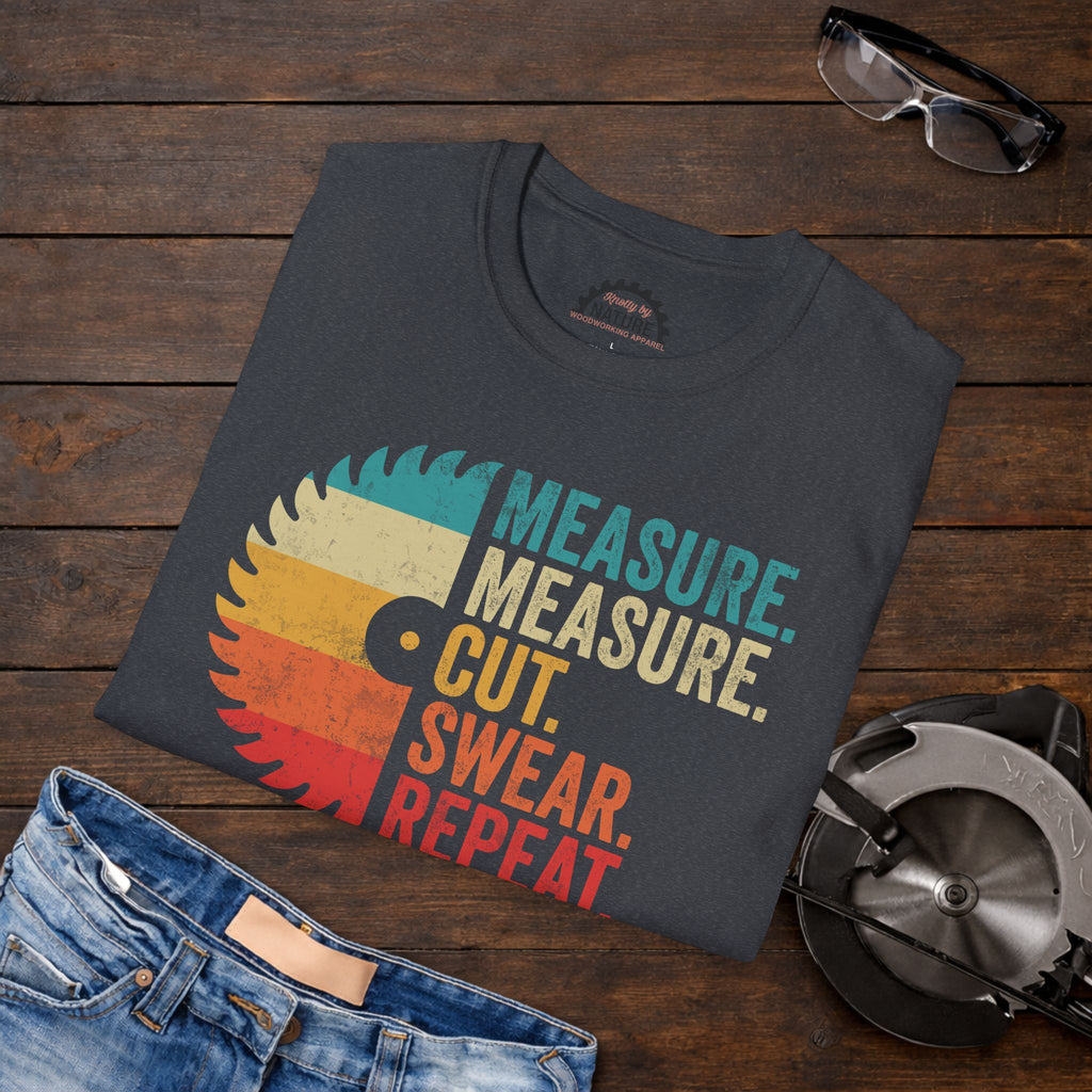 Measure. Cut. Swear. T-Shirt