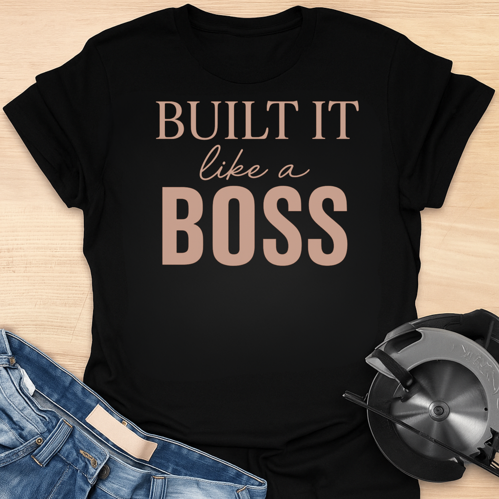 Built It Like a Boss T-Shirt