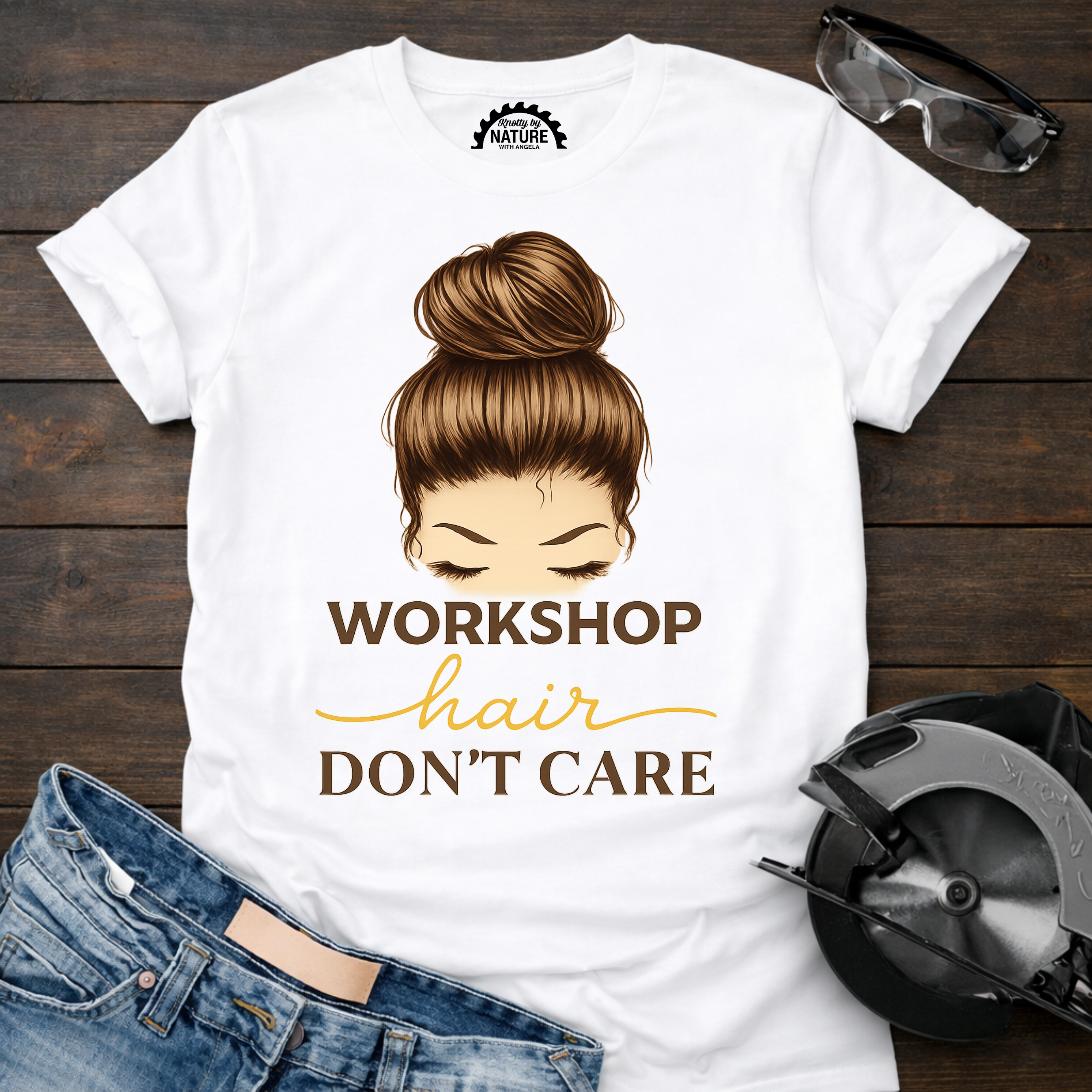 Workshop Hair Don’t Care T-shirt