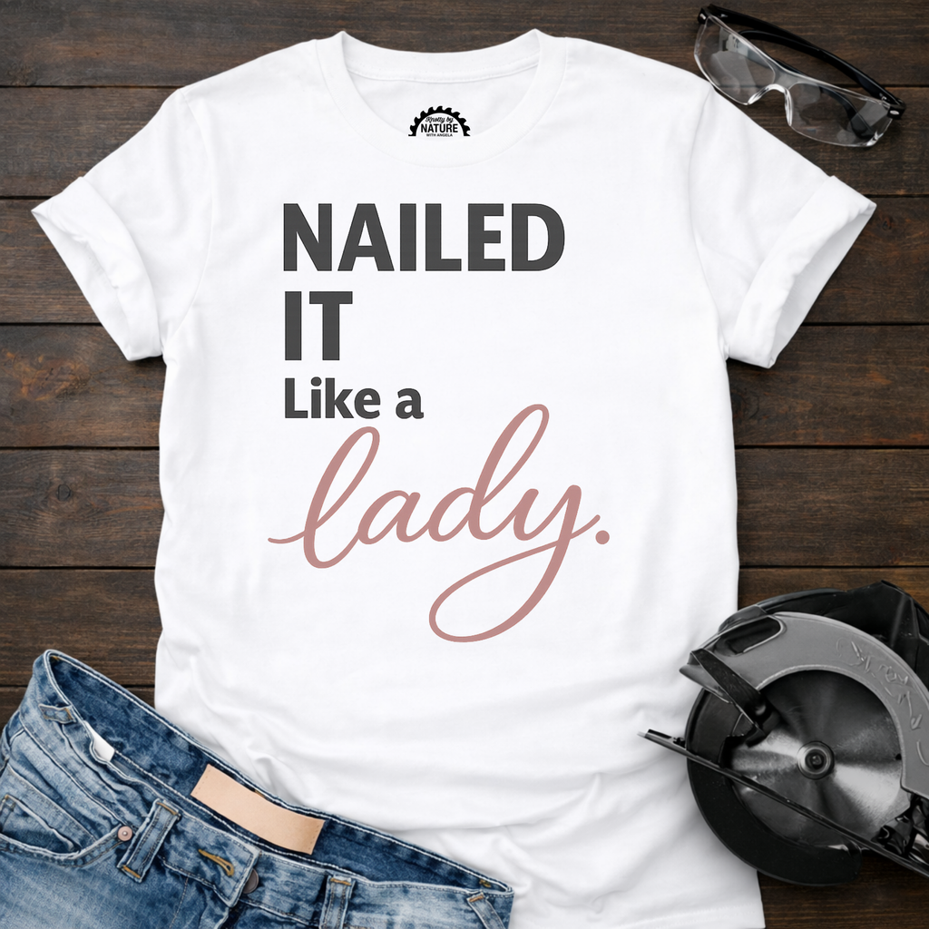 Nailed It Like a Lady T-shirt