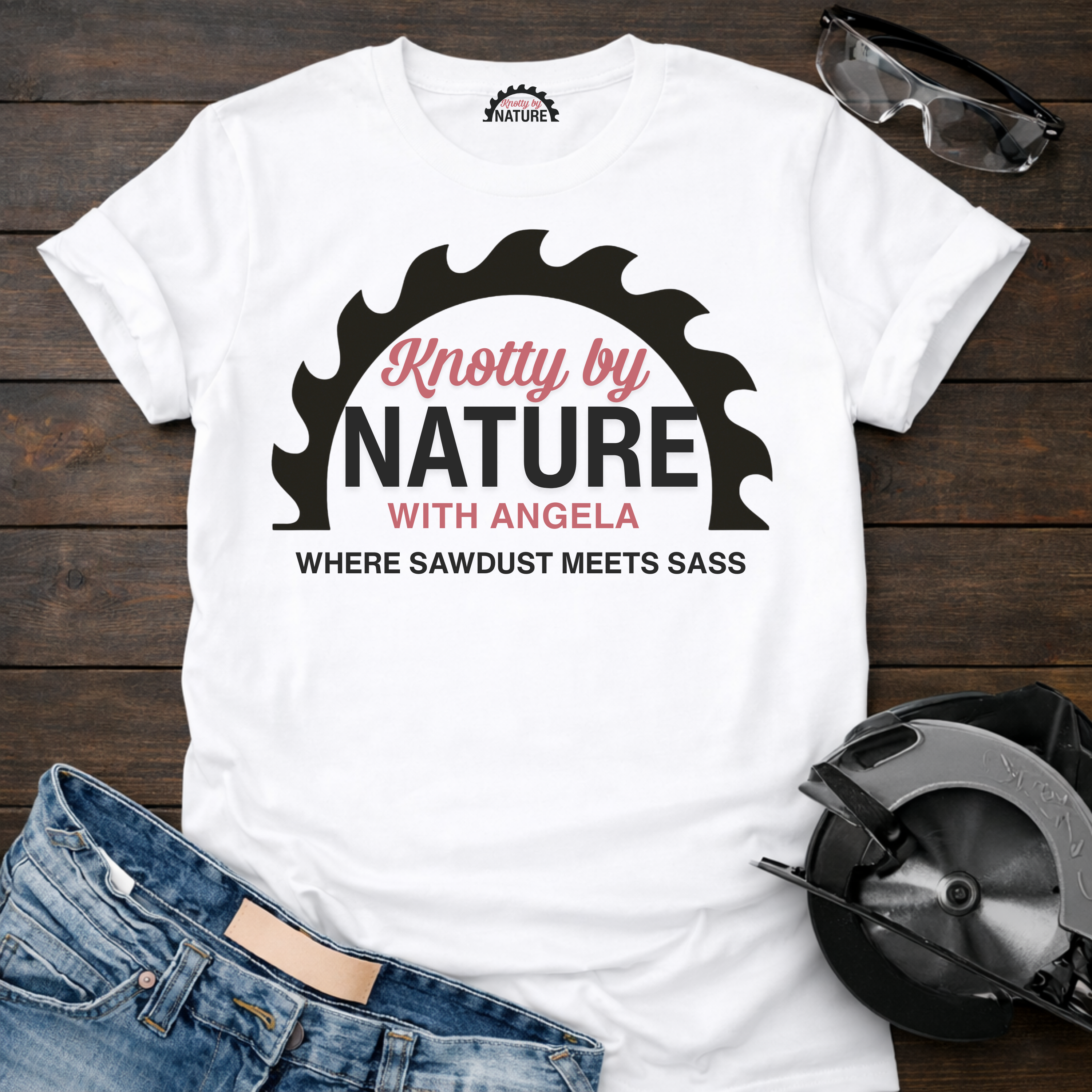 Knotty by Nature Logo T-Shirt