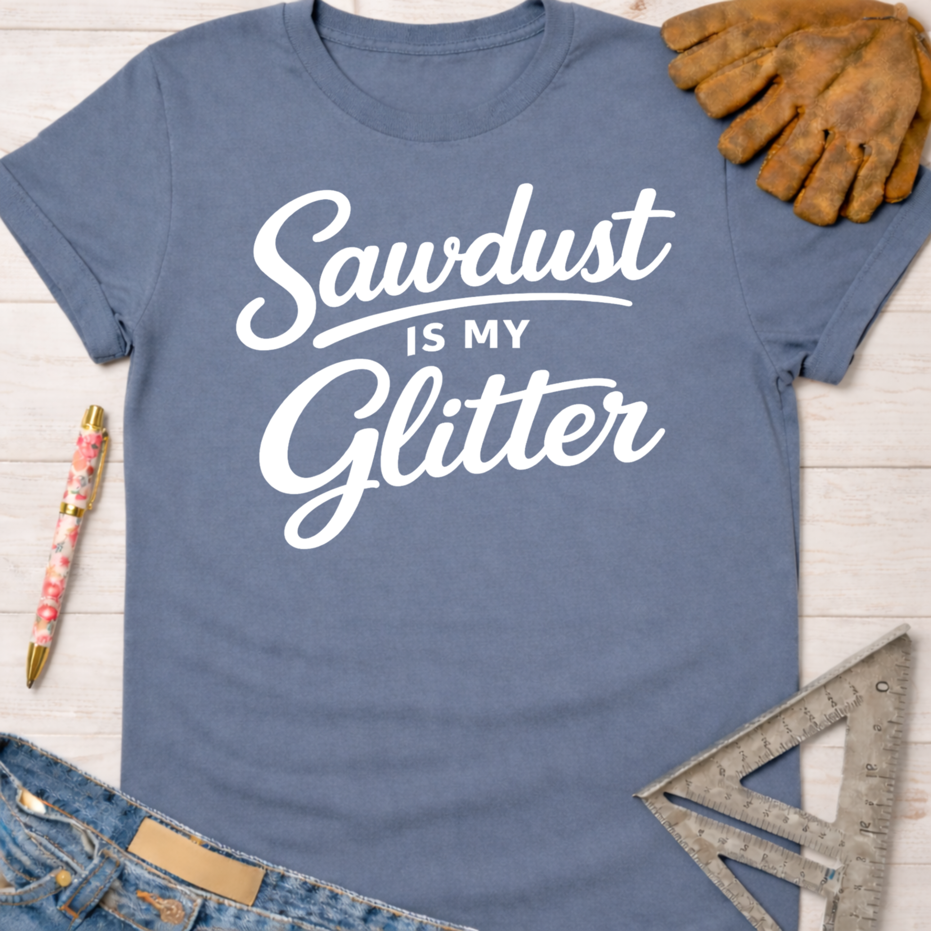 Sawdust is My Glitter T-Shirt