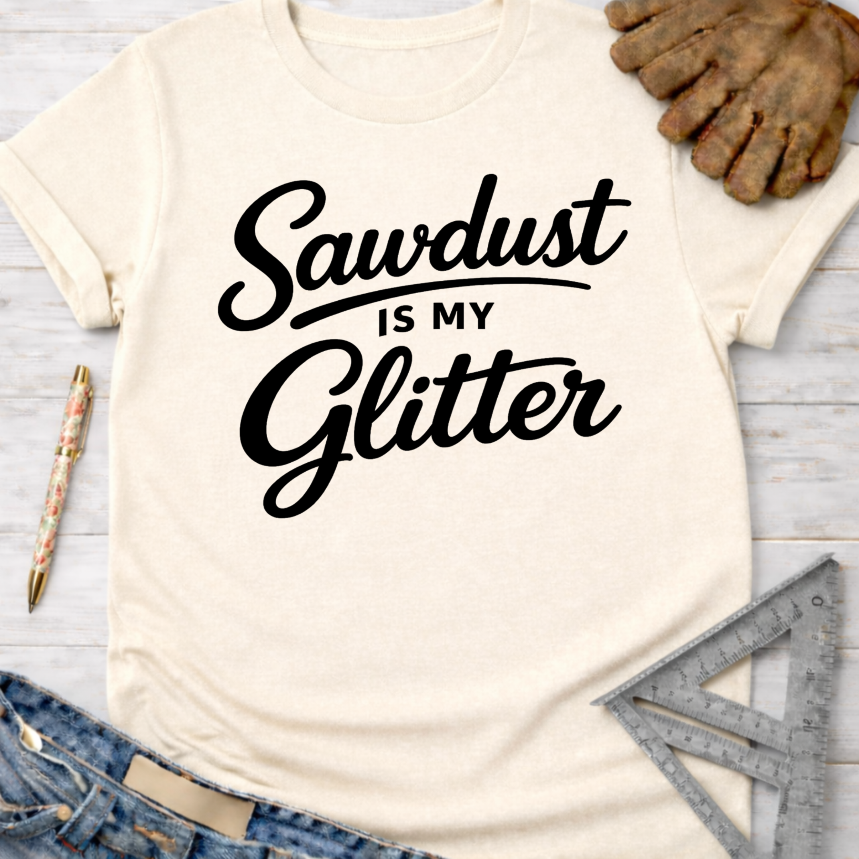 Sawdust is My Glitter T-Shirt