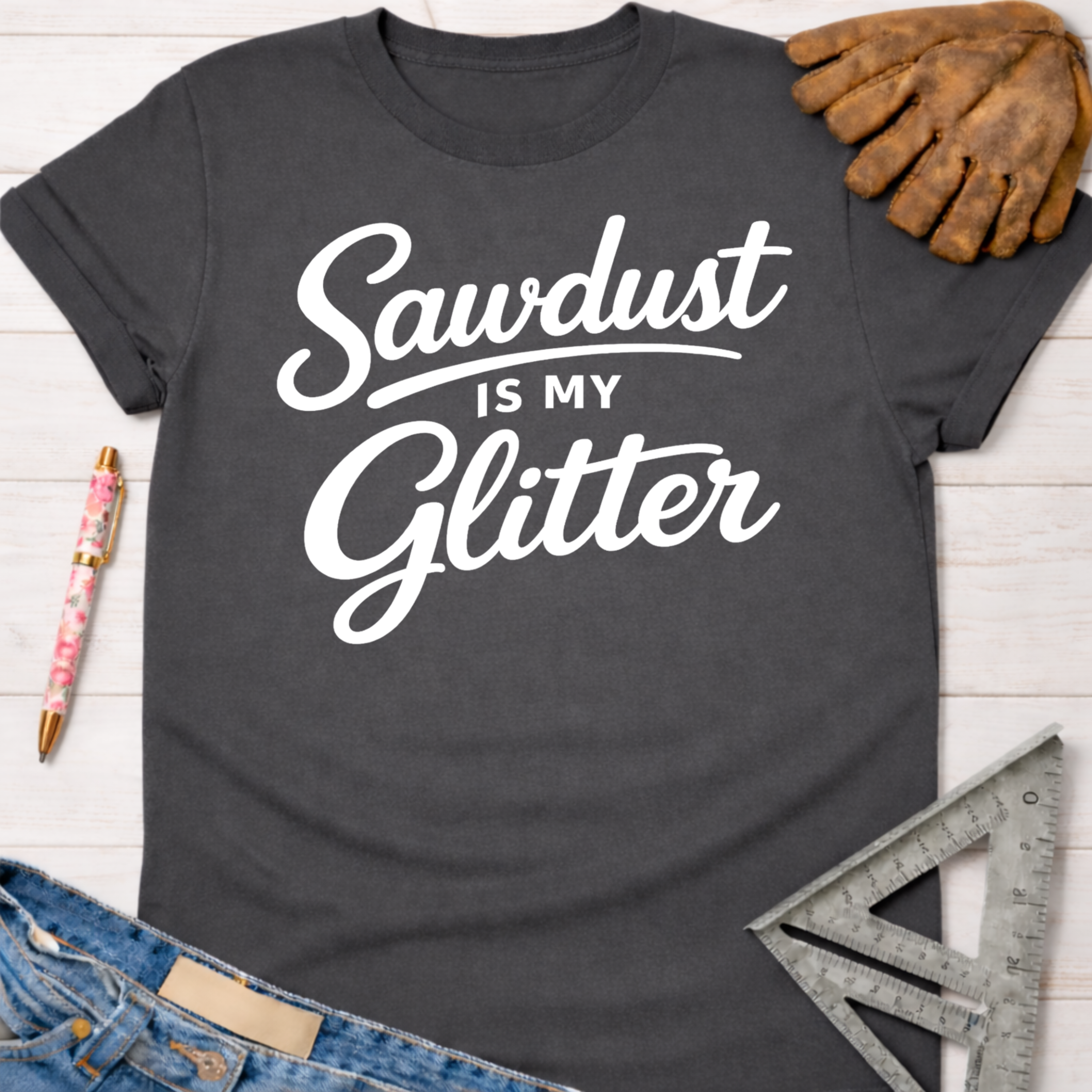 Sawdust is My Glitter T-Shirt