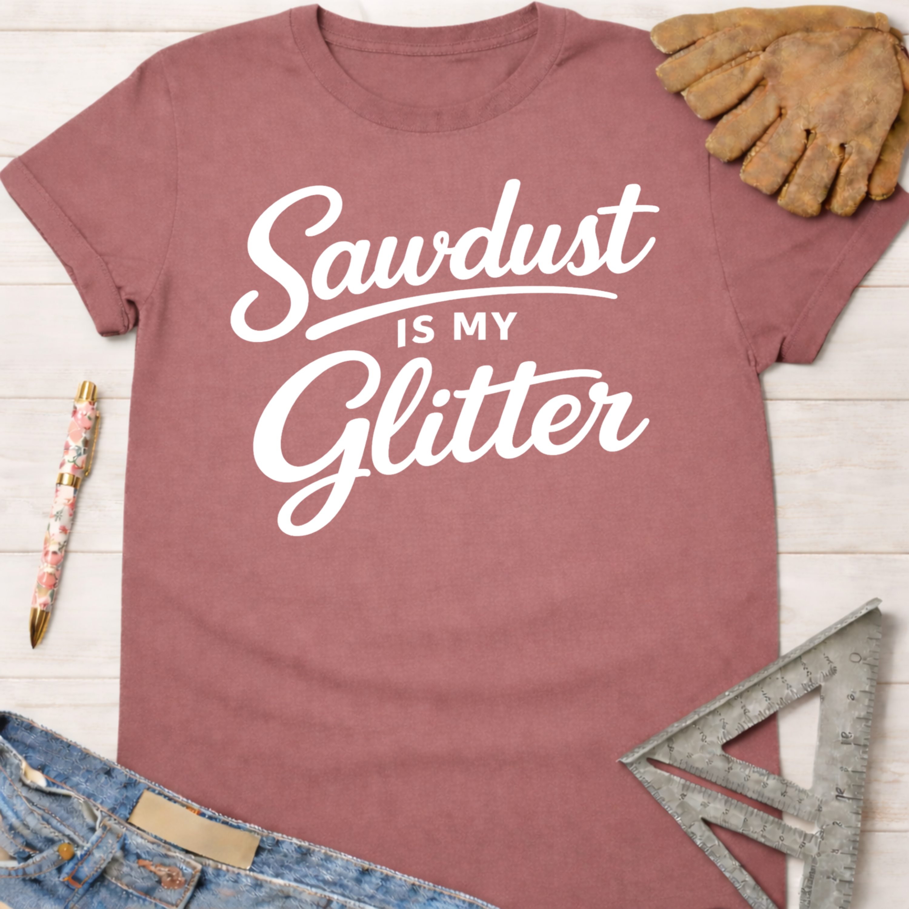 Sawdust is My Glitter T-Shirt