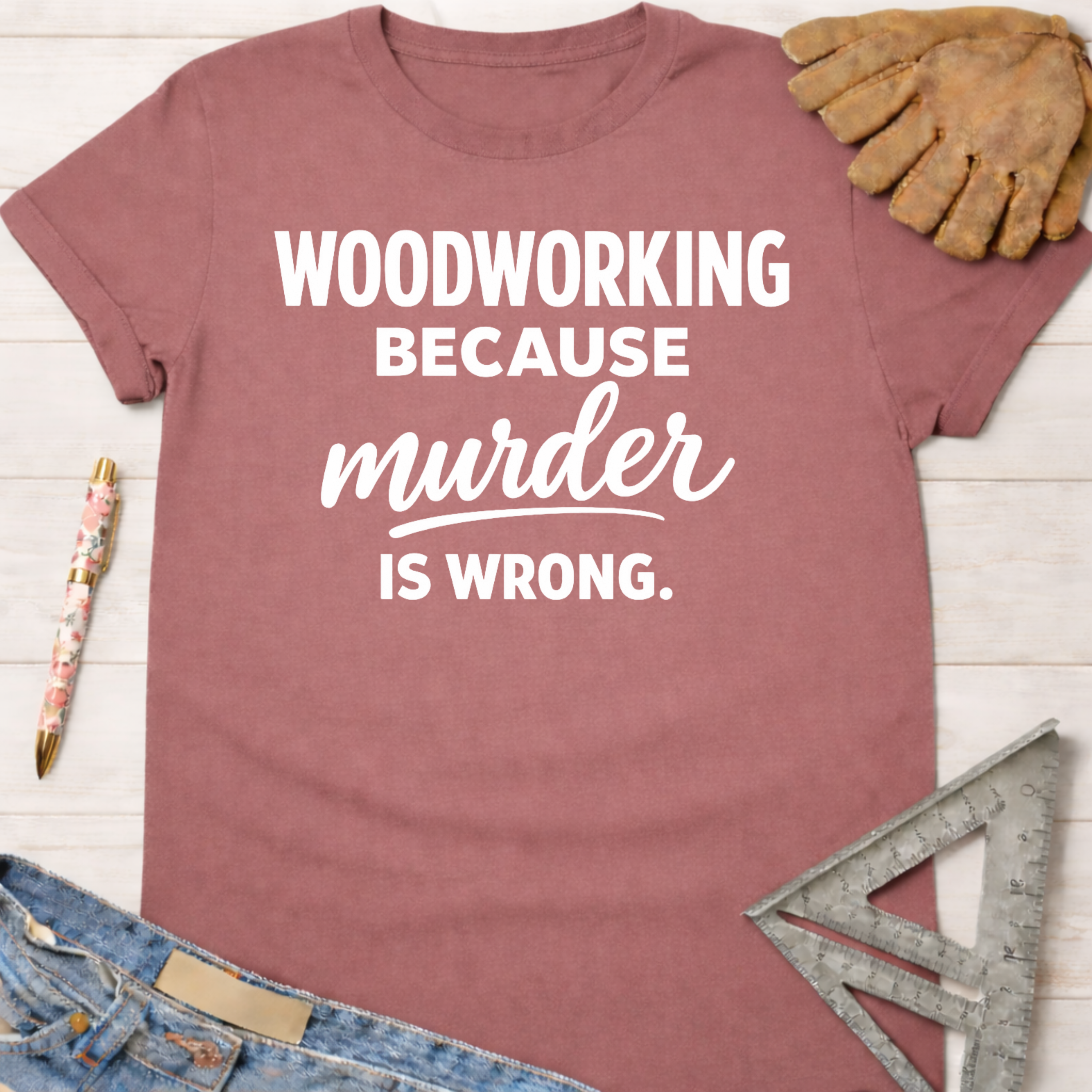 Because Murder is Wrong T-Shirt