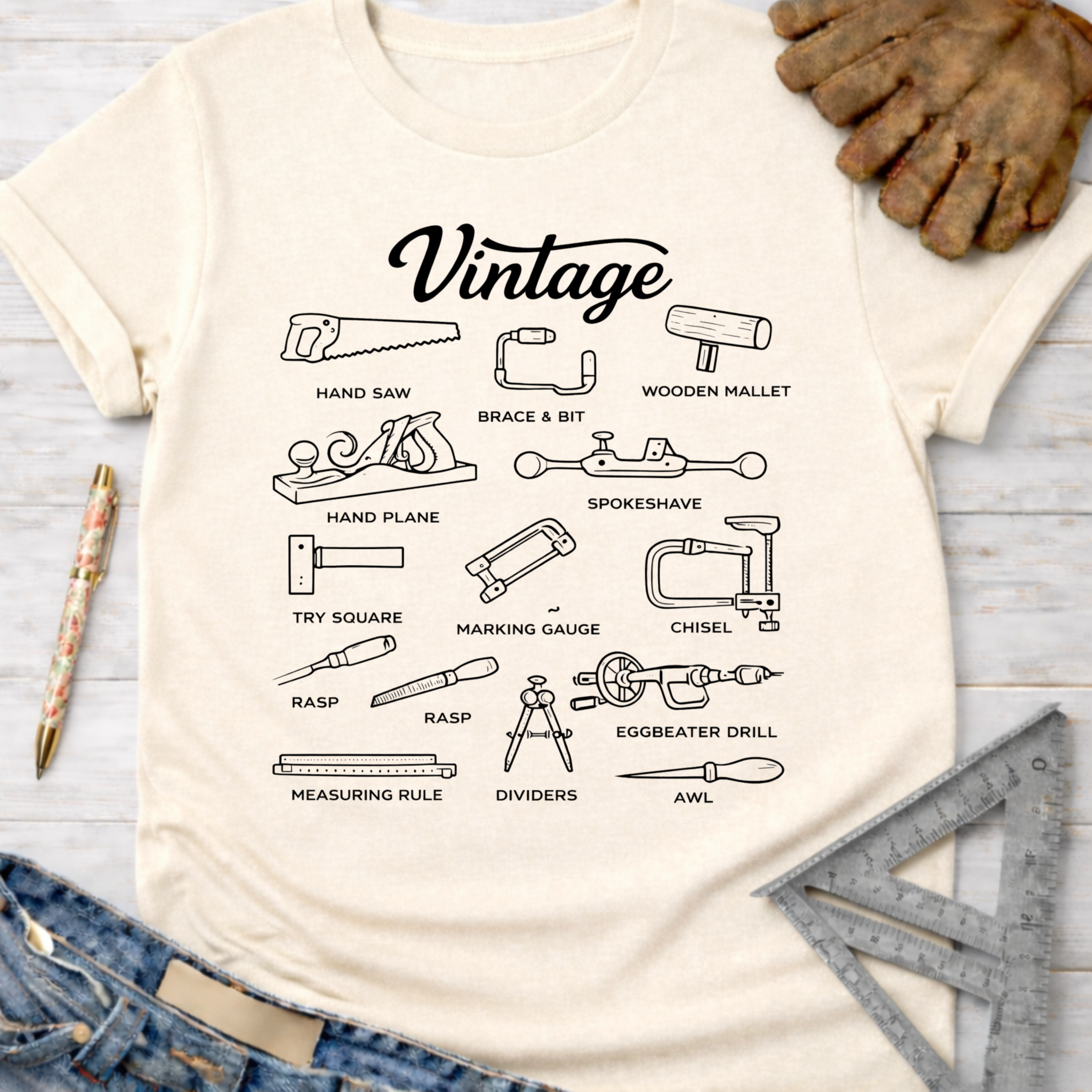Vintage Tools T-Shirt