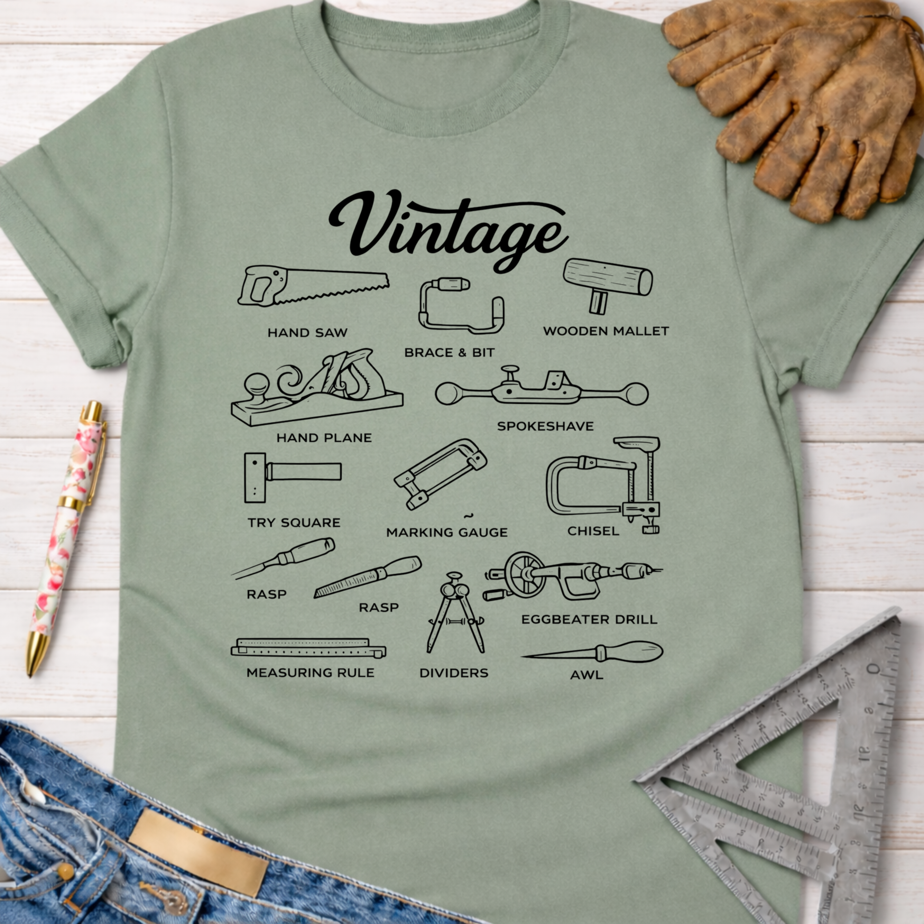 Vintage Tools T-Shirt
