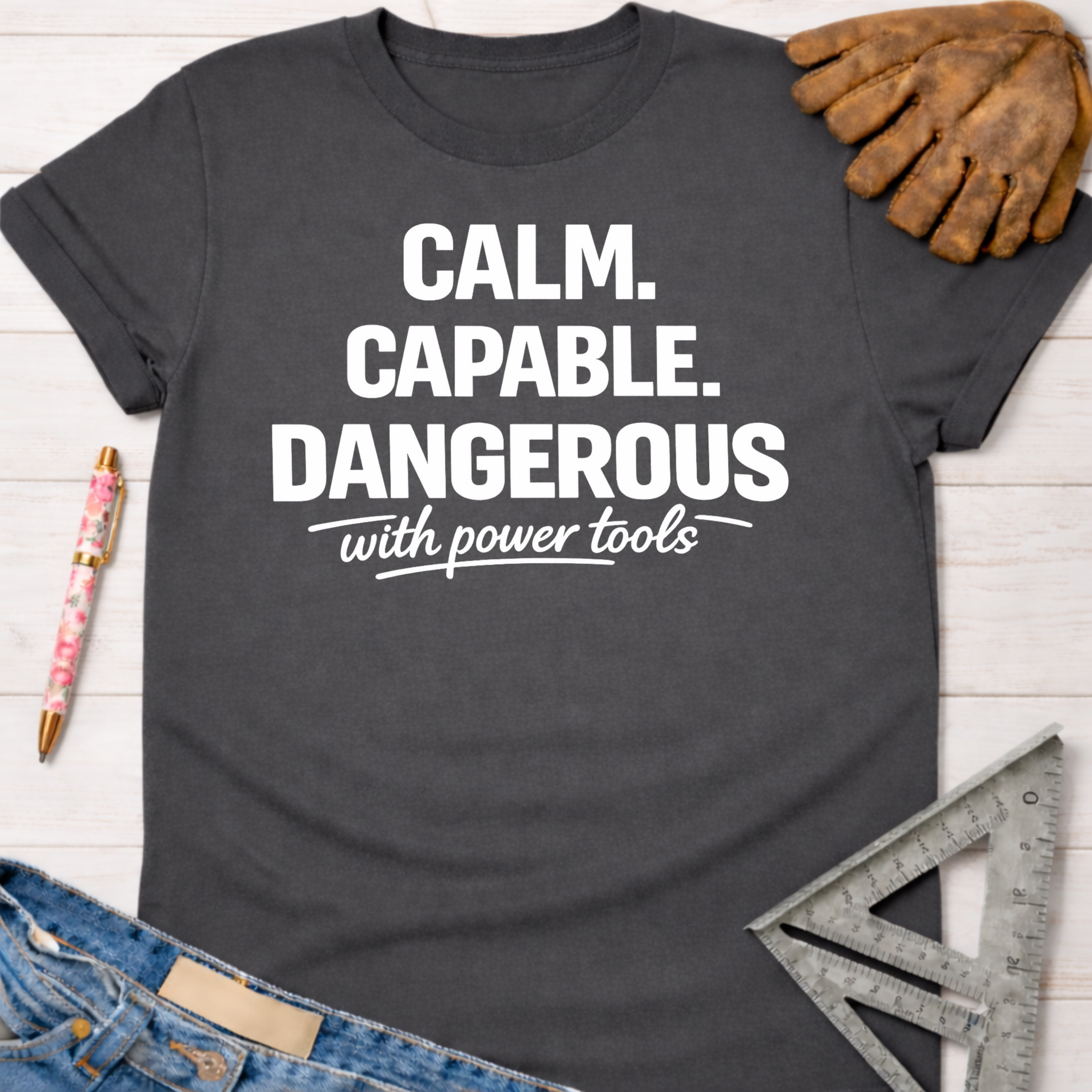 Calm. Capable. Dangerous T-Shirt