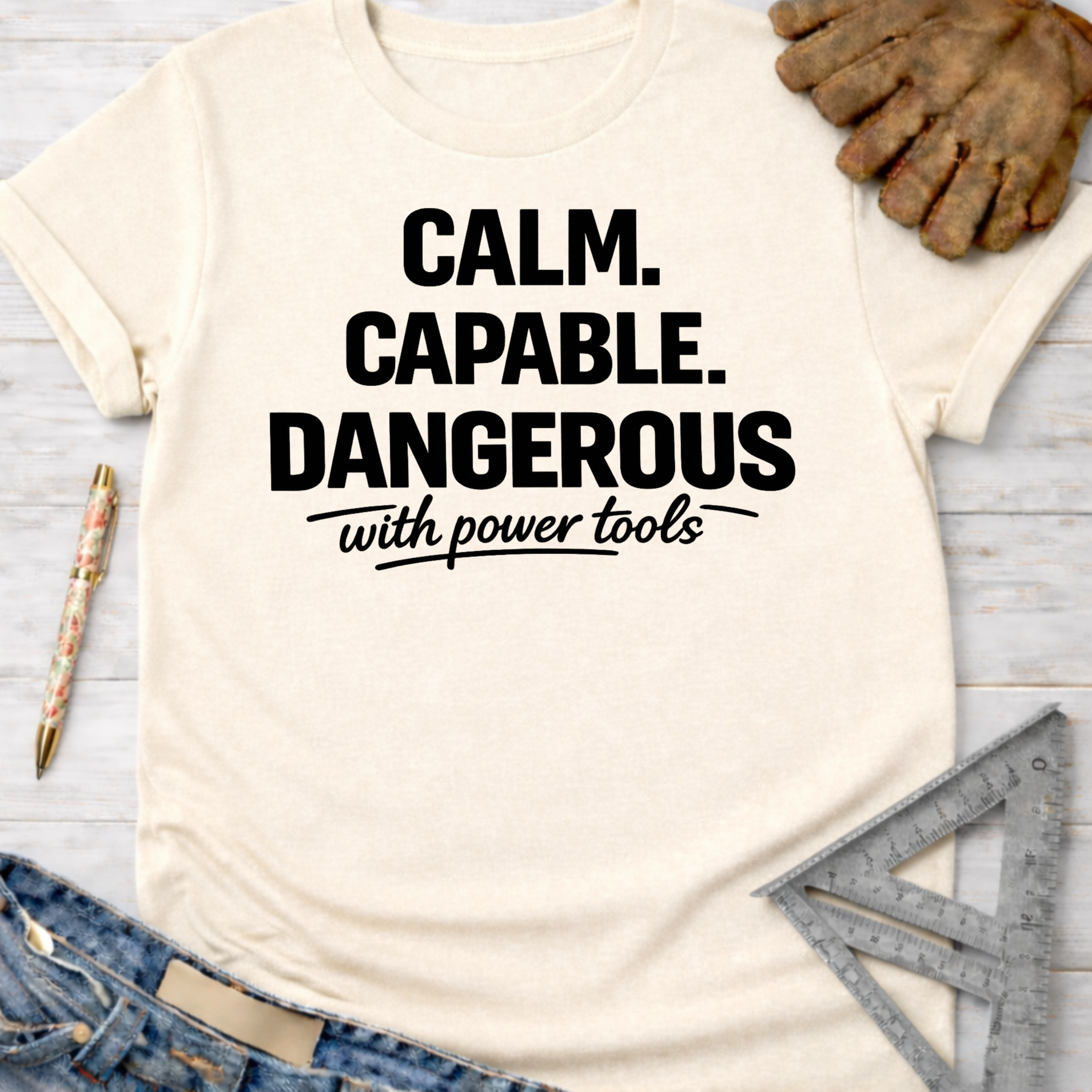 Calm. Capable. Dangerous T-Shirt
