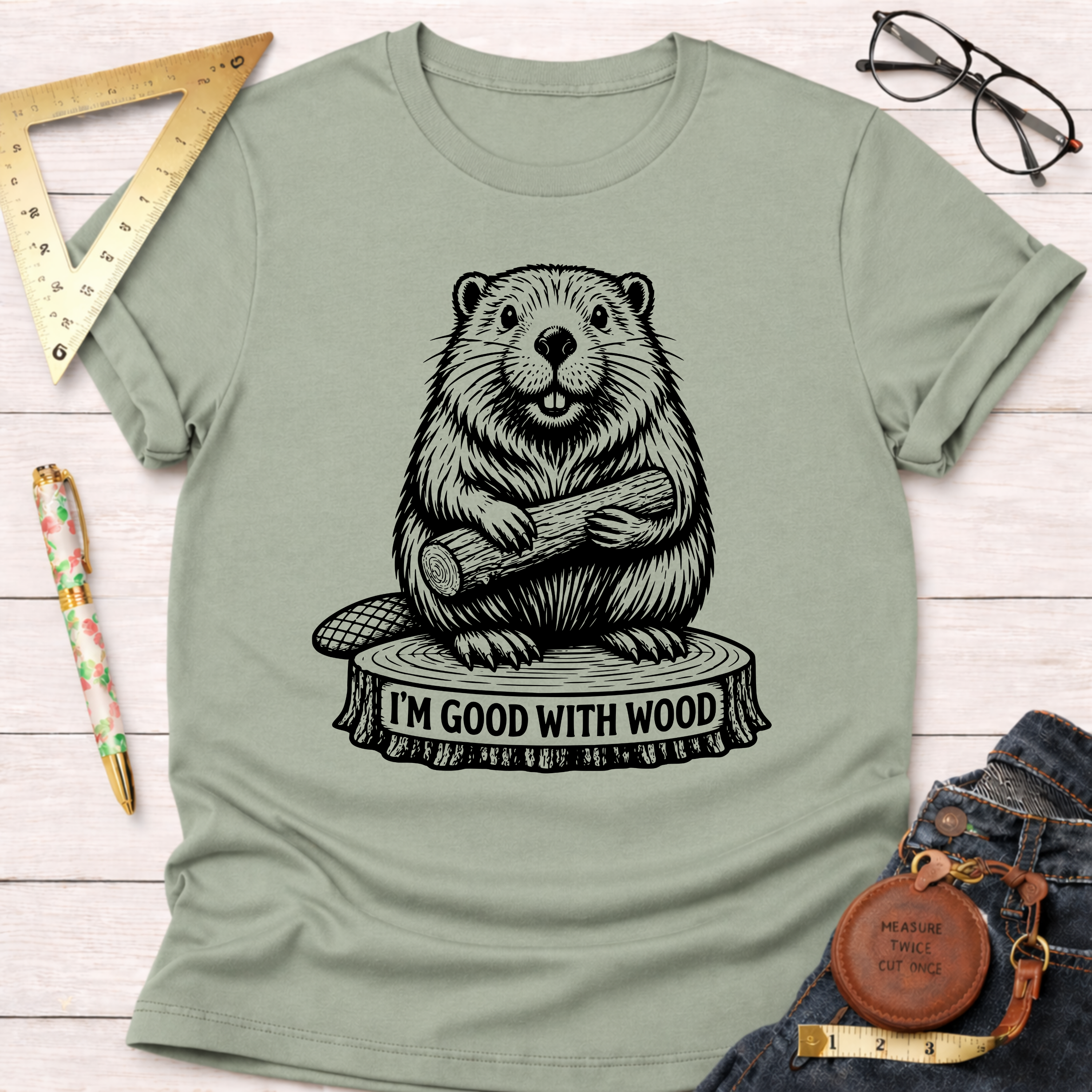 I'm Good With Wood T-Shirt