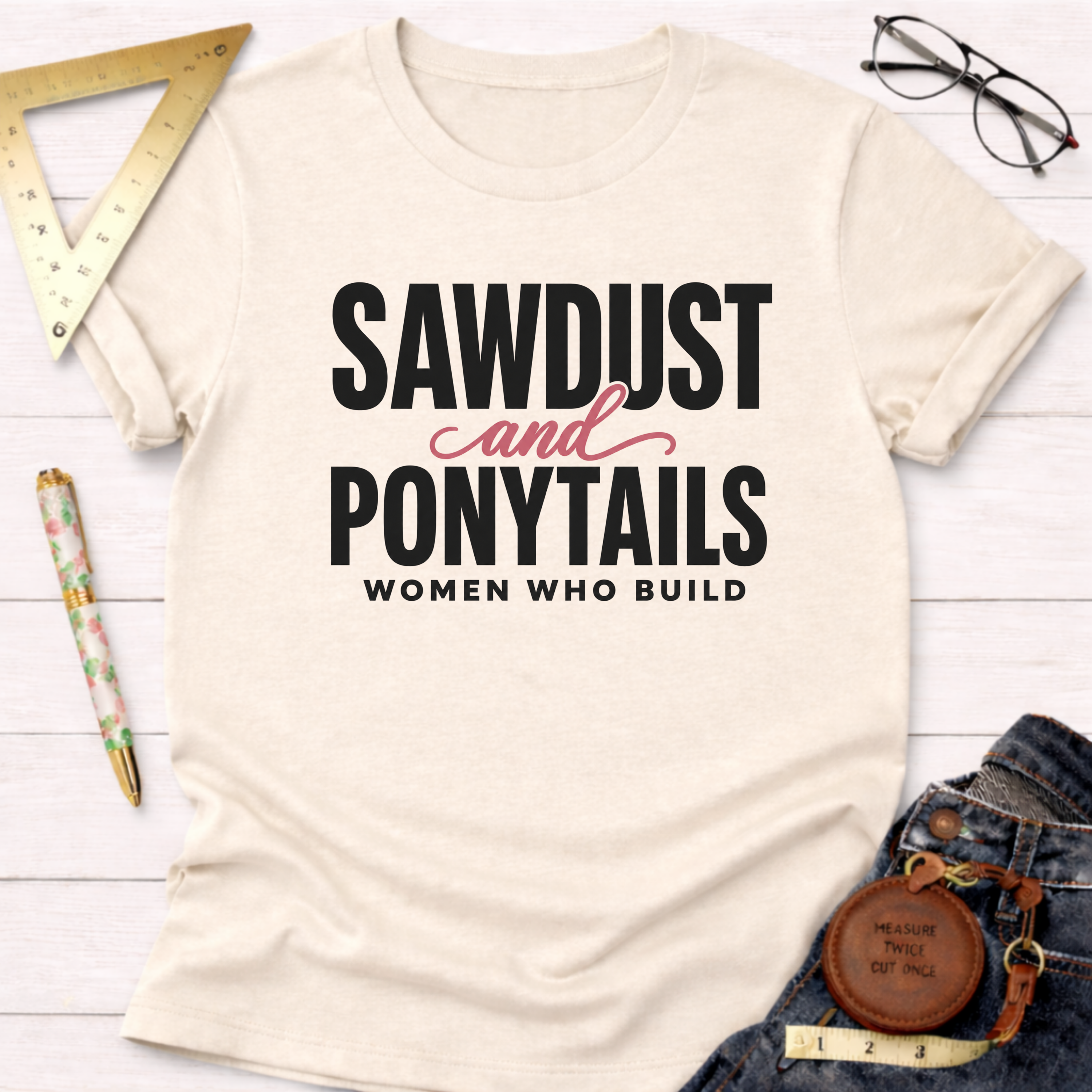 Sawdust And Ponytails T-Shirt