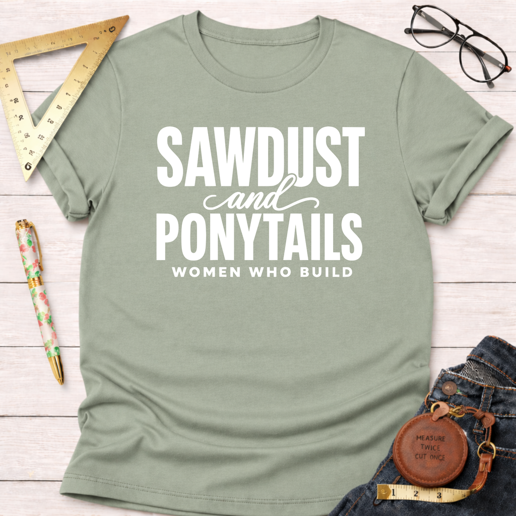 Sawdust And Ponytails T-Shirt