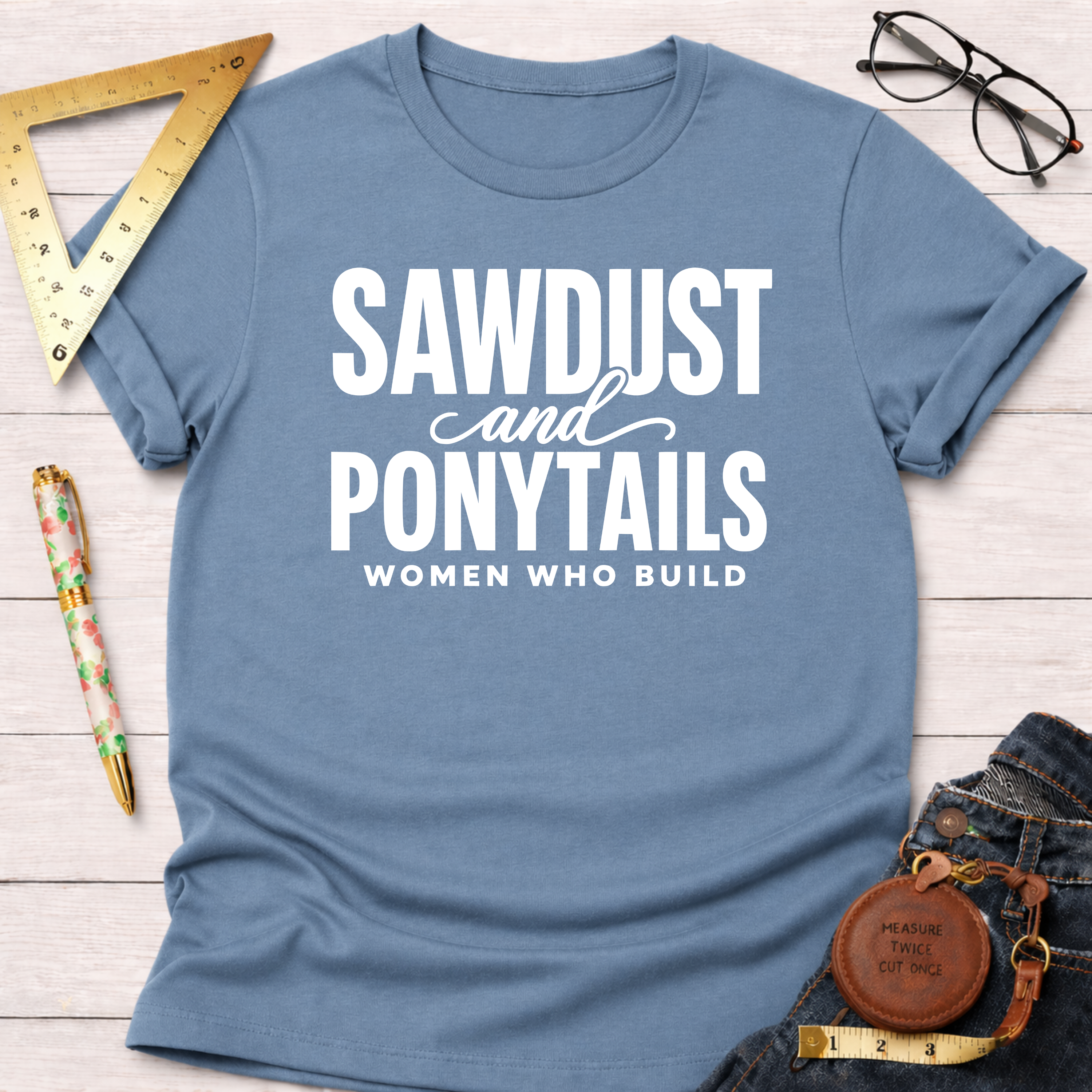 Sawdust And Ponytails T-Shirt