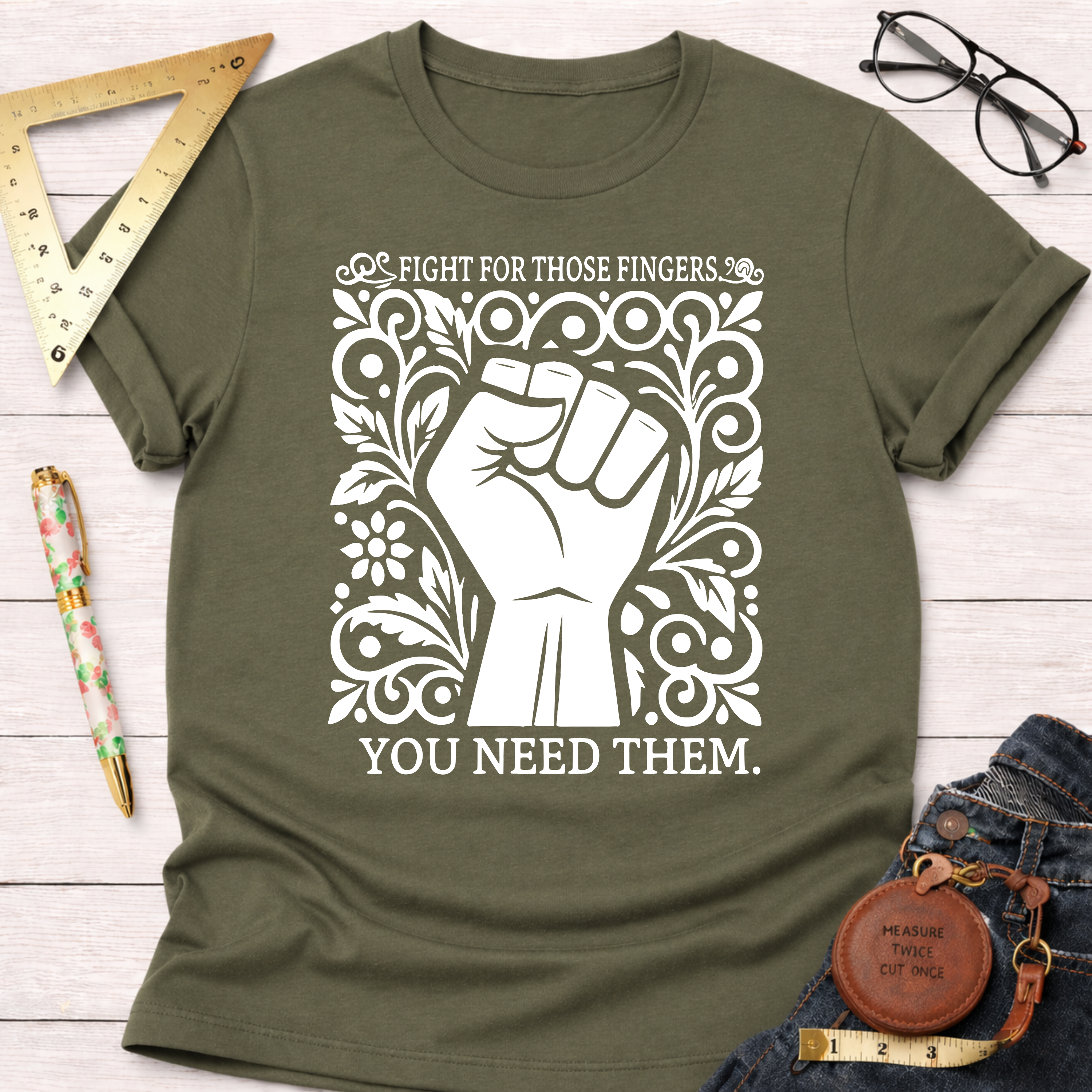 Fight For Those Fingers You Need Them T-Shirt