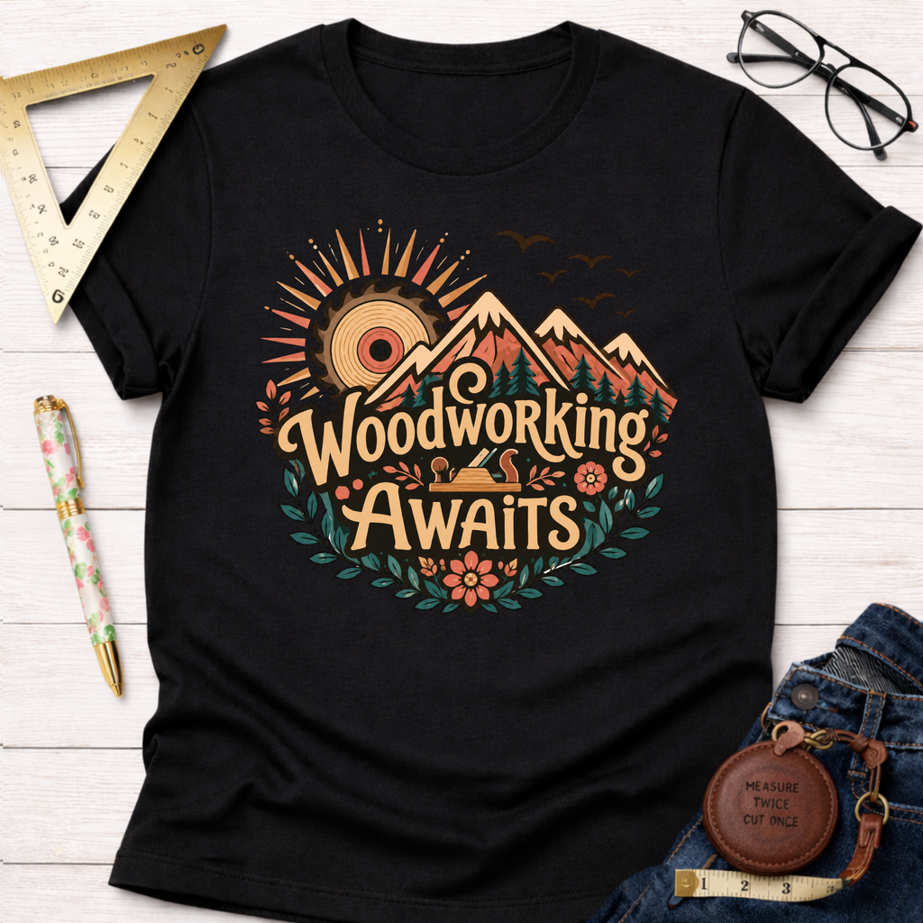 Woodworking Awaits T-Shirt