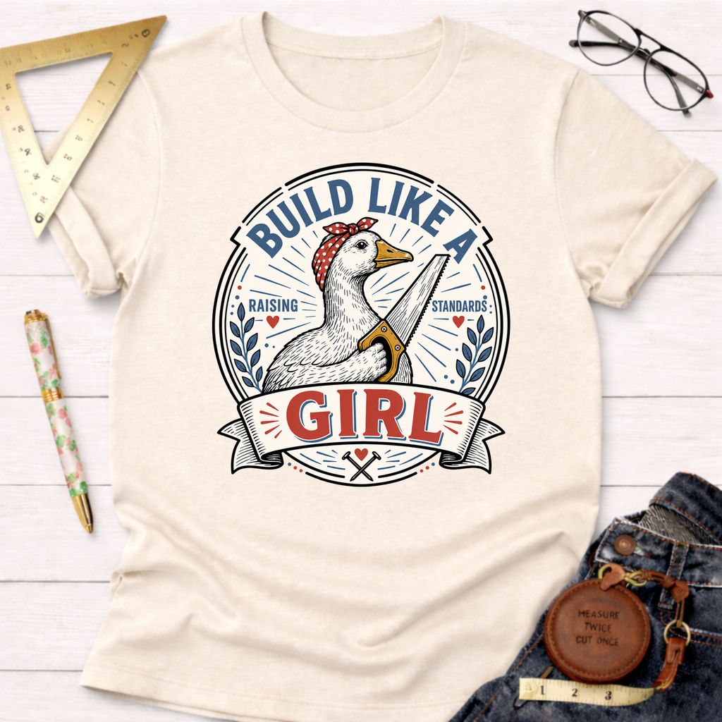 Build Like A Girl T-Shirt
