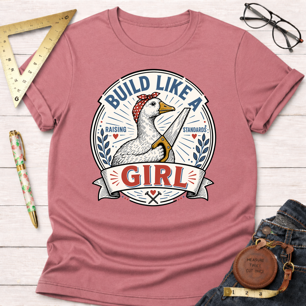 Build Like A Girl T-Shirt