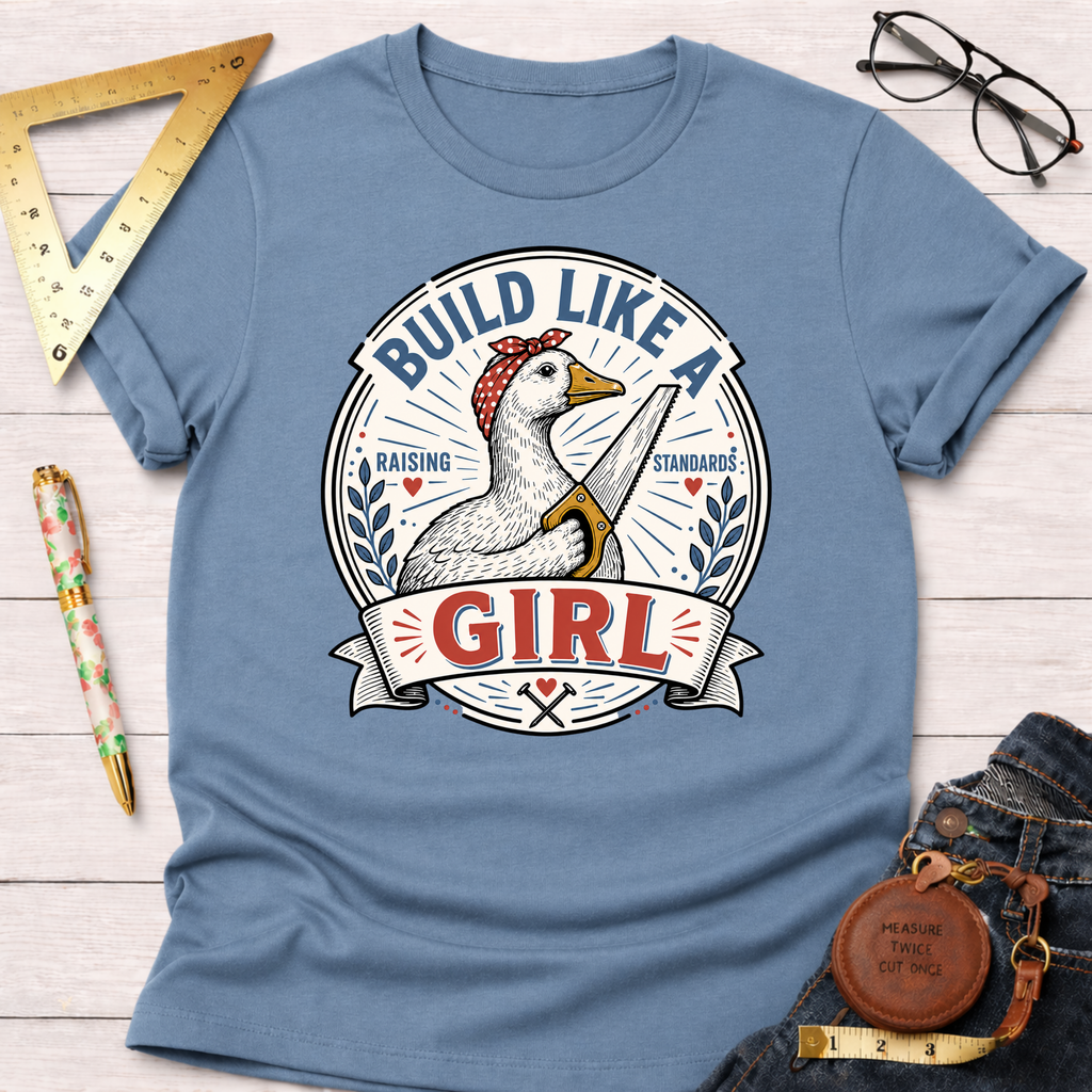 Build Like A Girl T-Shirt