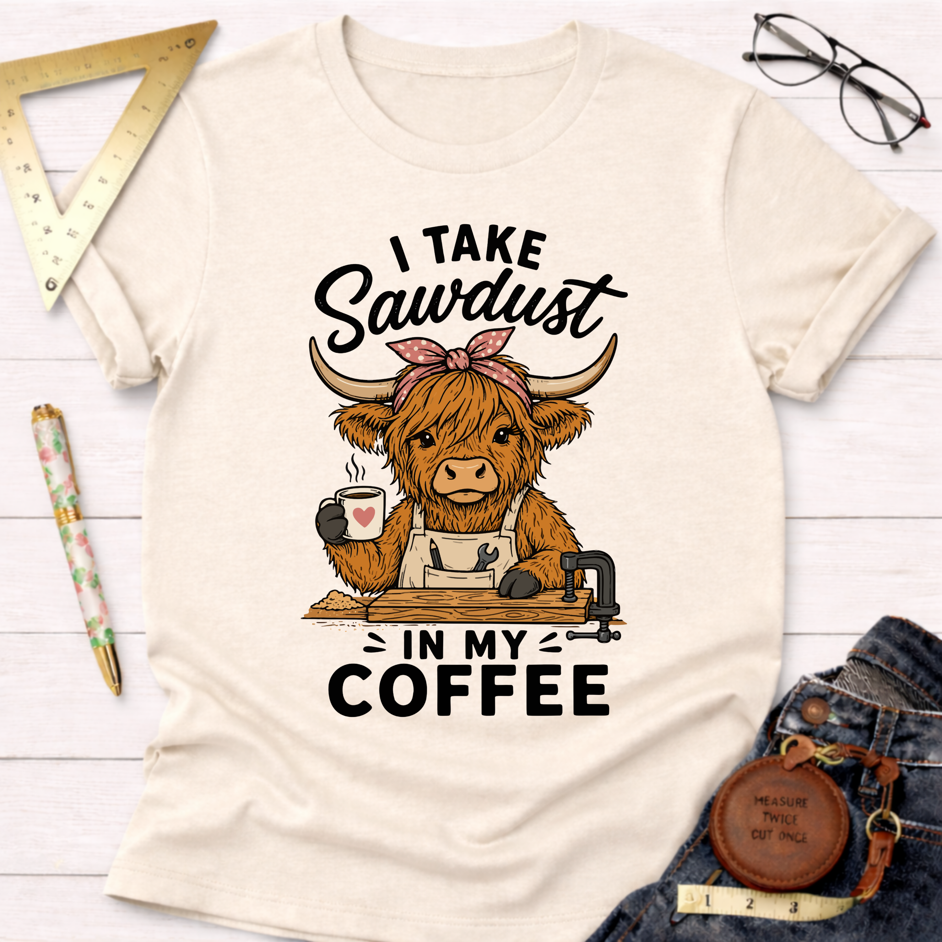 I Take Sawdust In My Coffee T-Shirt