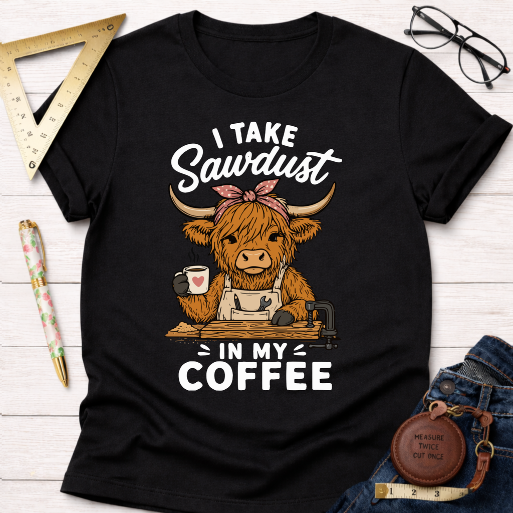 I Take Sawdust In My Coffee T-Shirt