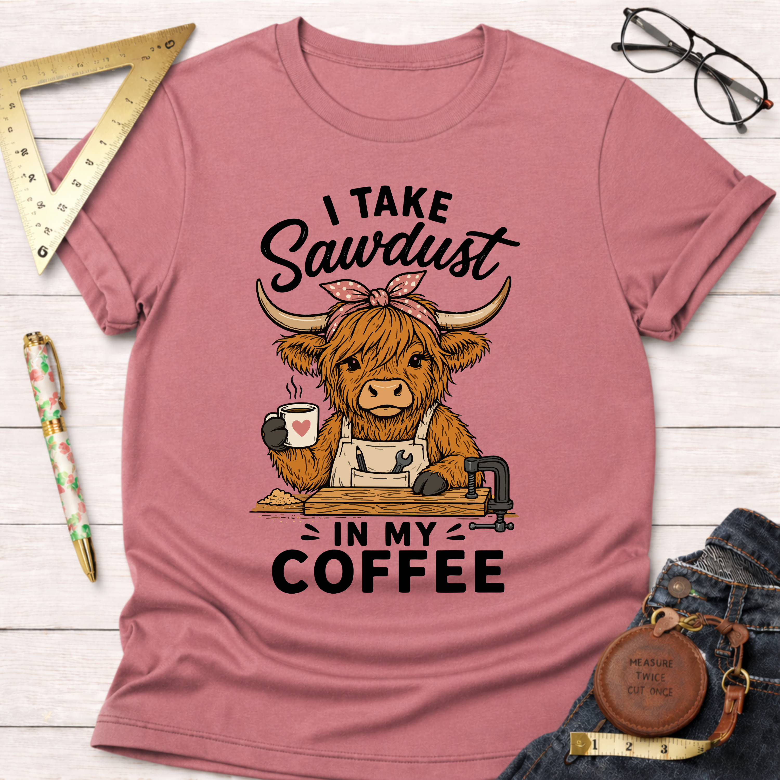 I Take Sawdust In My Coffee T-Shirt