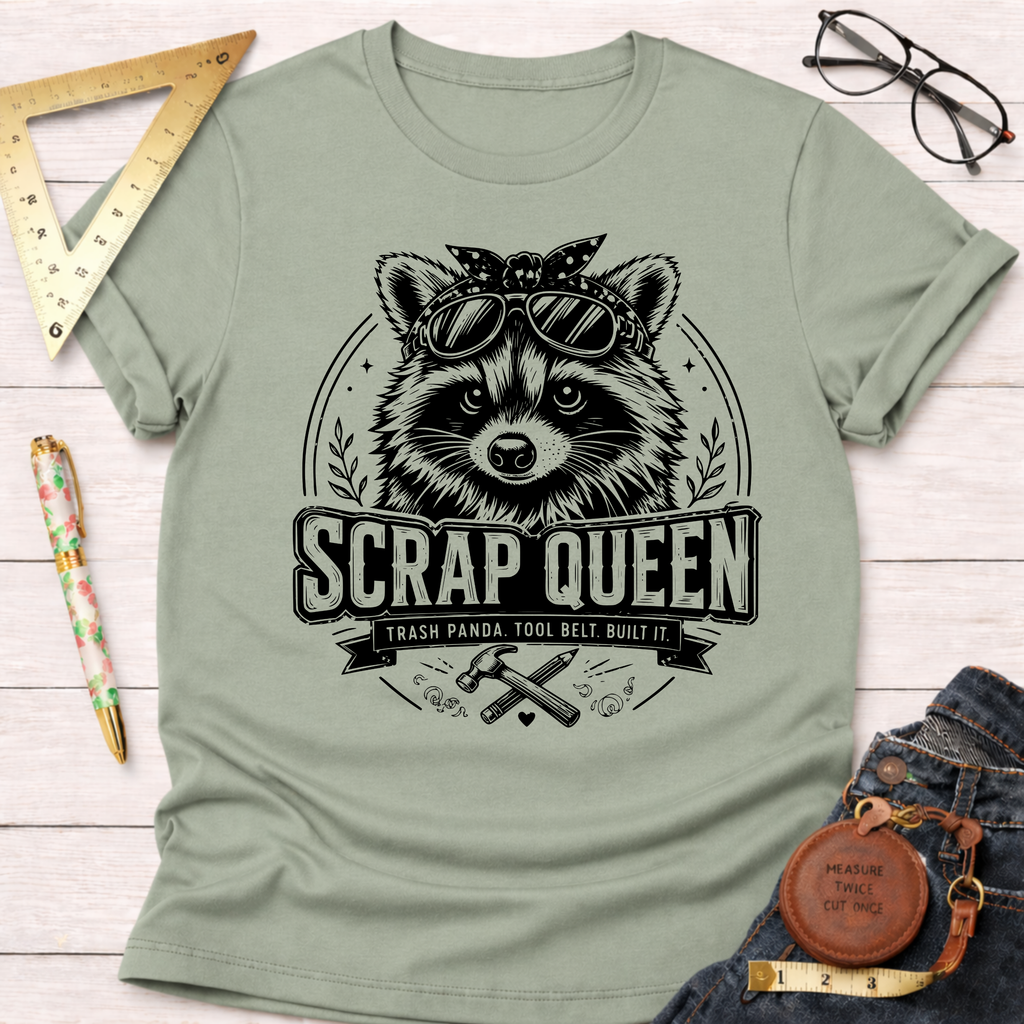 Scrap Queen Trash Panda T-Shirt