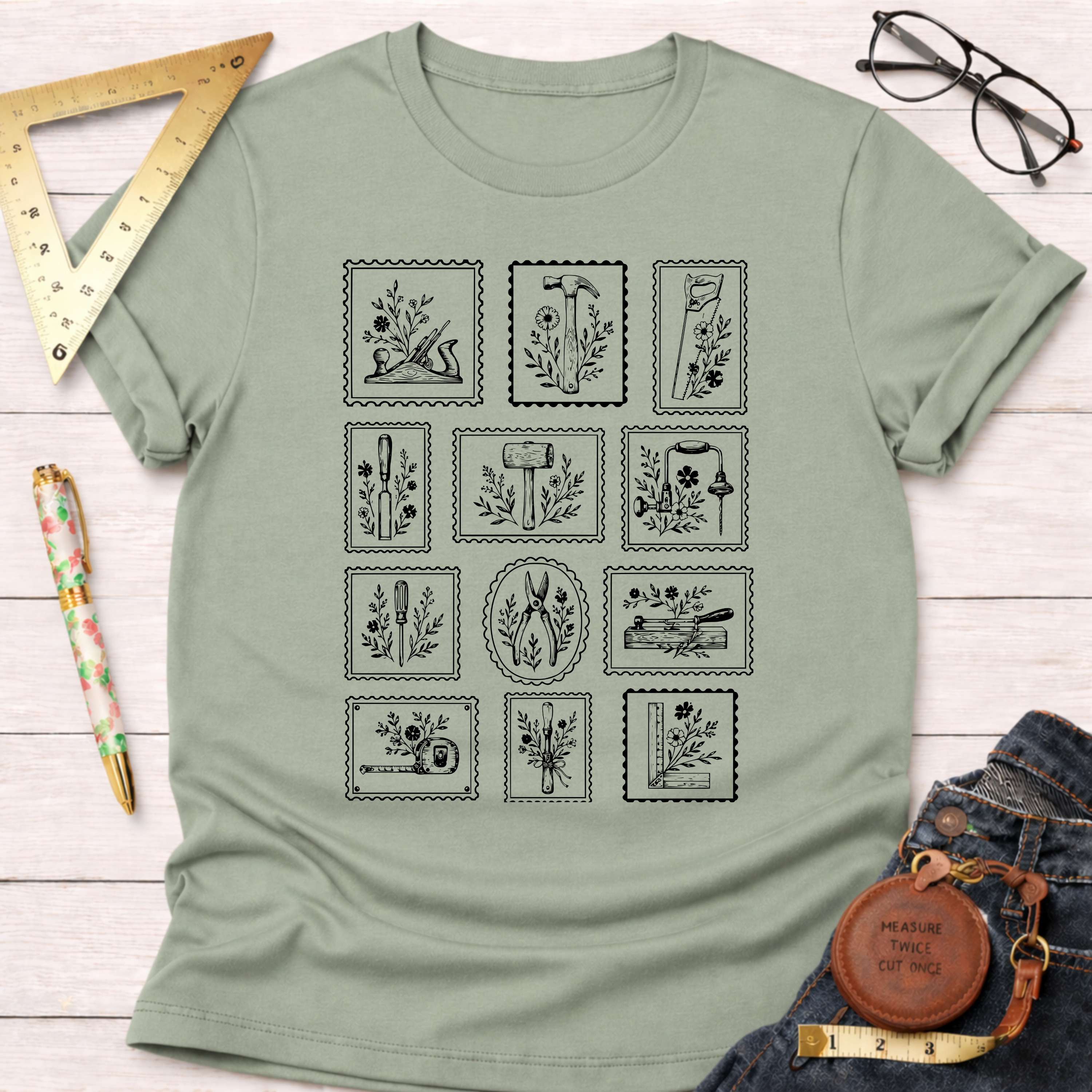Tool Stamps T-Shirt
