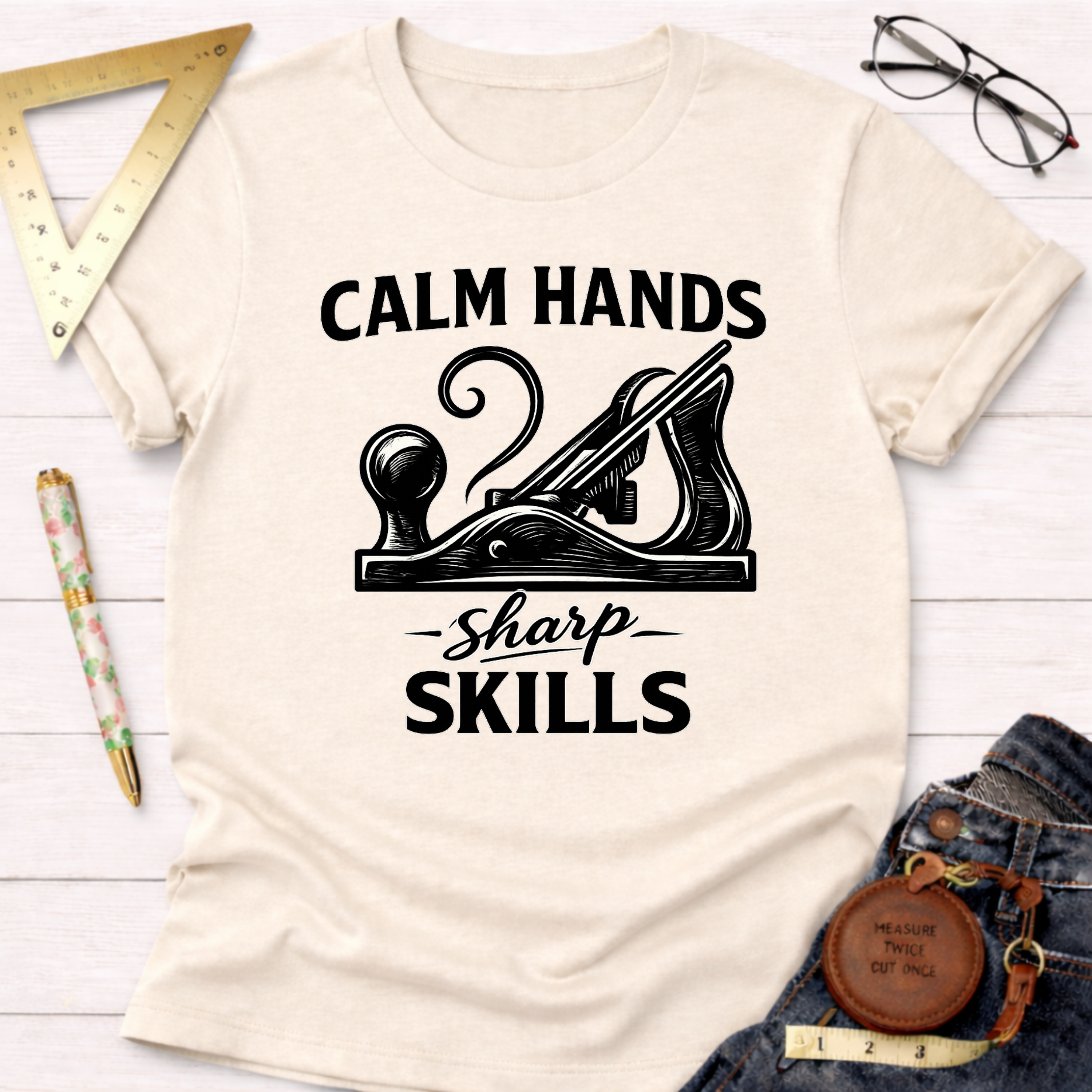 Calm Hands Sharp Skills T-Shirt