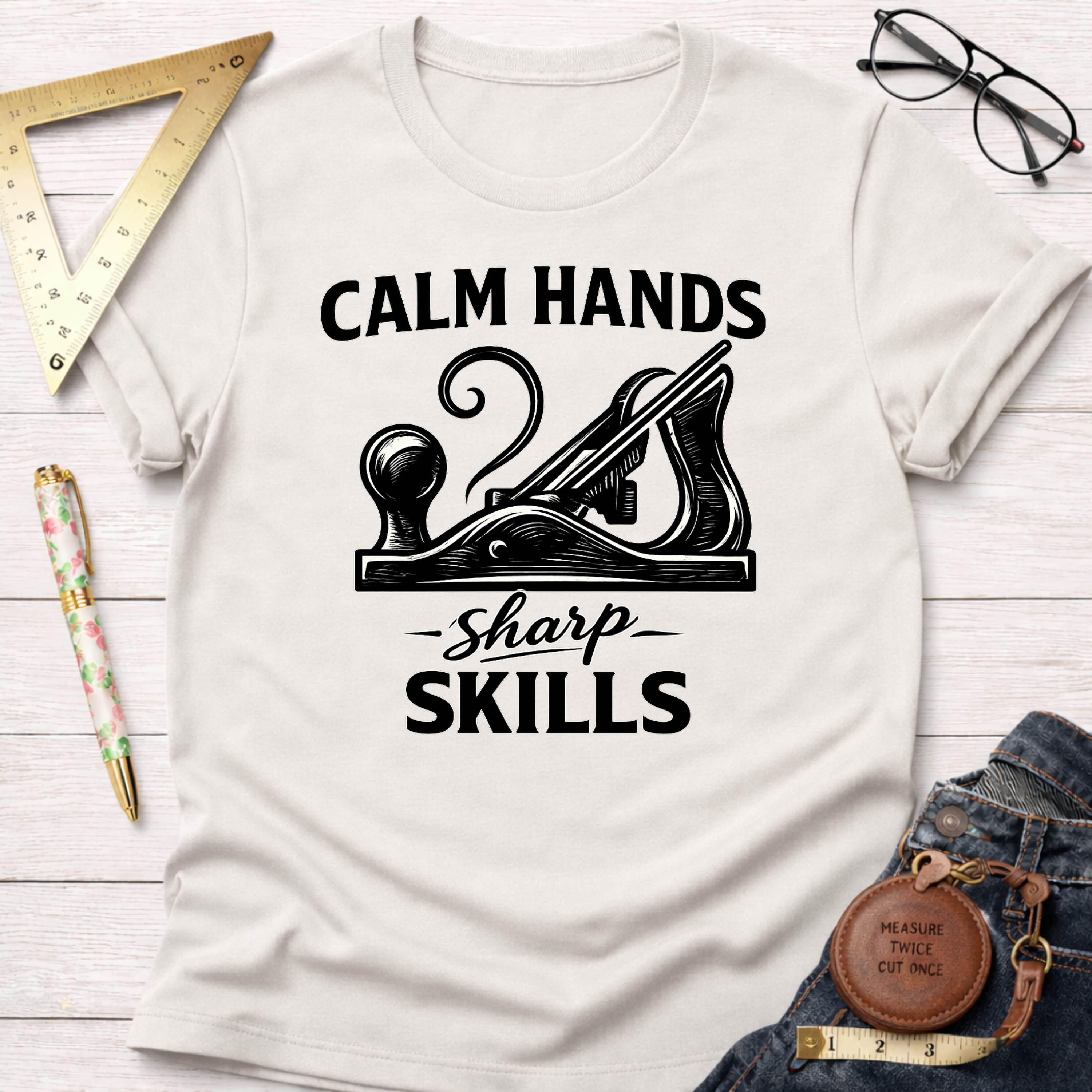 Calm Hands Sharp Skills T-Shirt