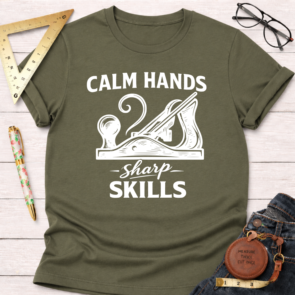 Calm Hands Sharp Skills T-Shirt