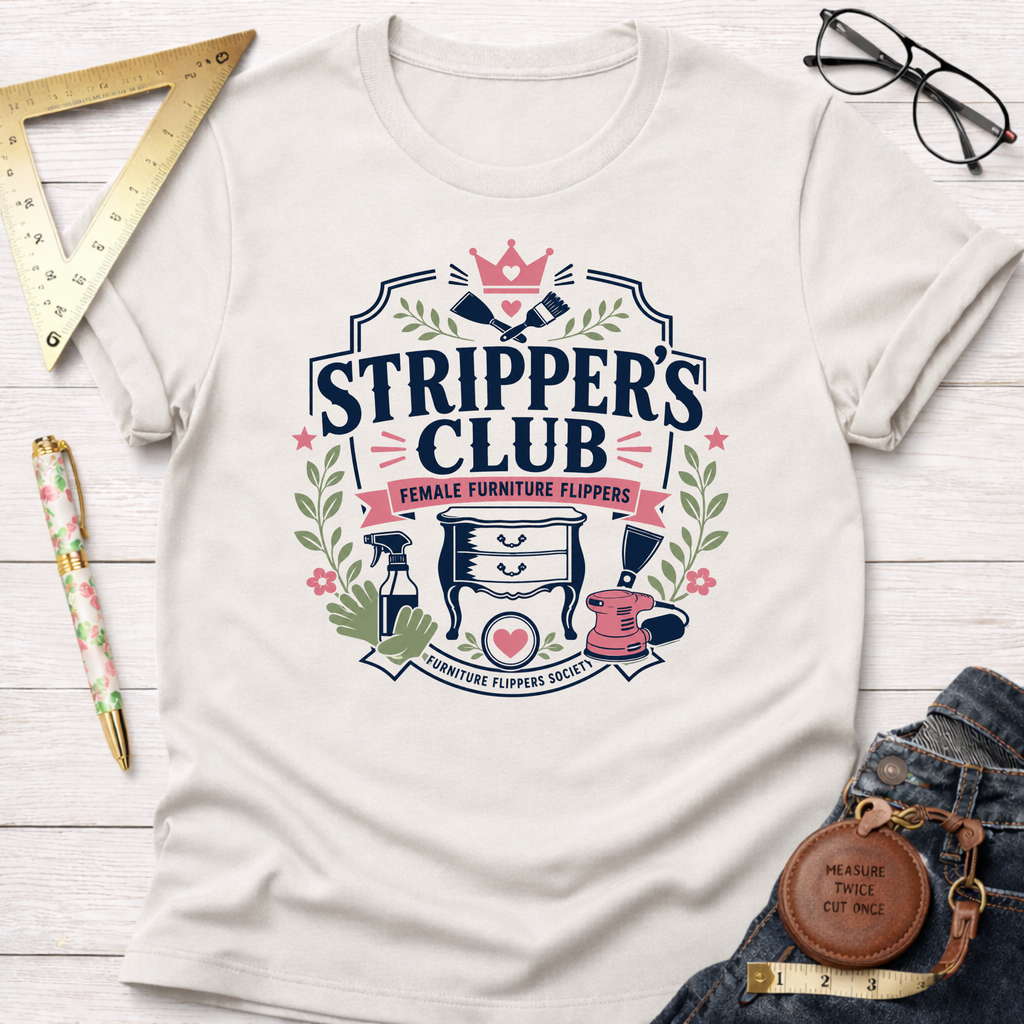 Stripper's Club Furniture Flippers T-Shirt