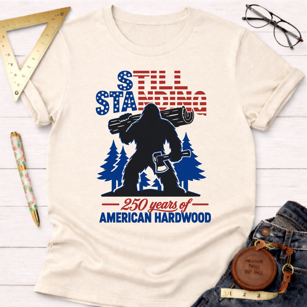 Patriotic Sasquatch T-Shirt