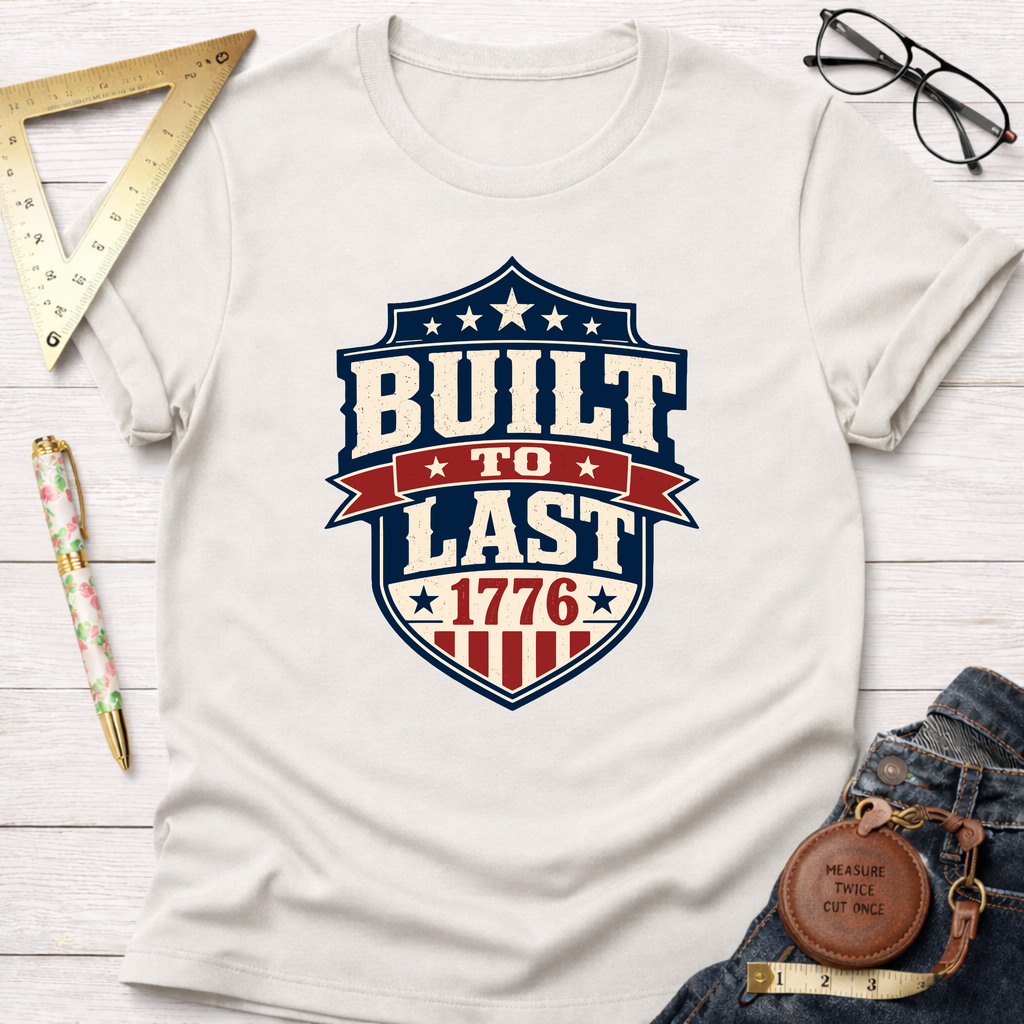 Built To Last Badge T-Shirt