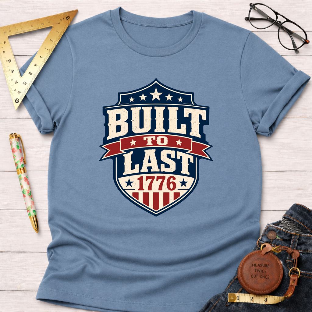 Built To Last Badge T-Shirt