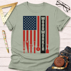 Woodworker Flag T-Shirt