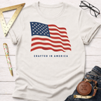 Crafted In America Flag T-Shirt