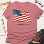 Crafted In America Flag T-Shirt