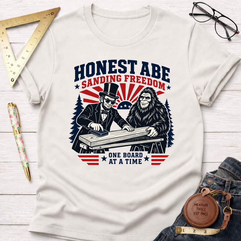 Honest Abe Sanding Freedom T-Shirt