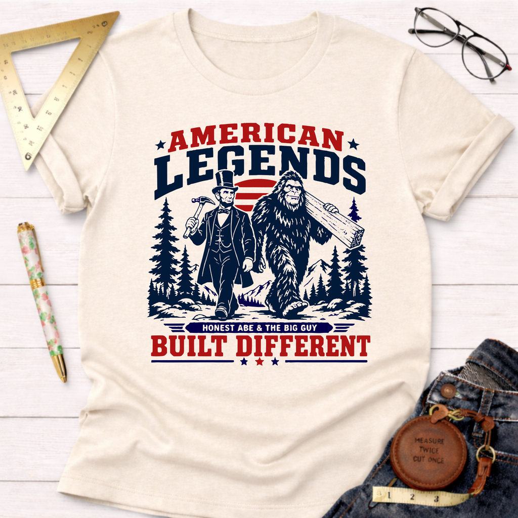 American Legends Build Different T-Shirt