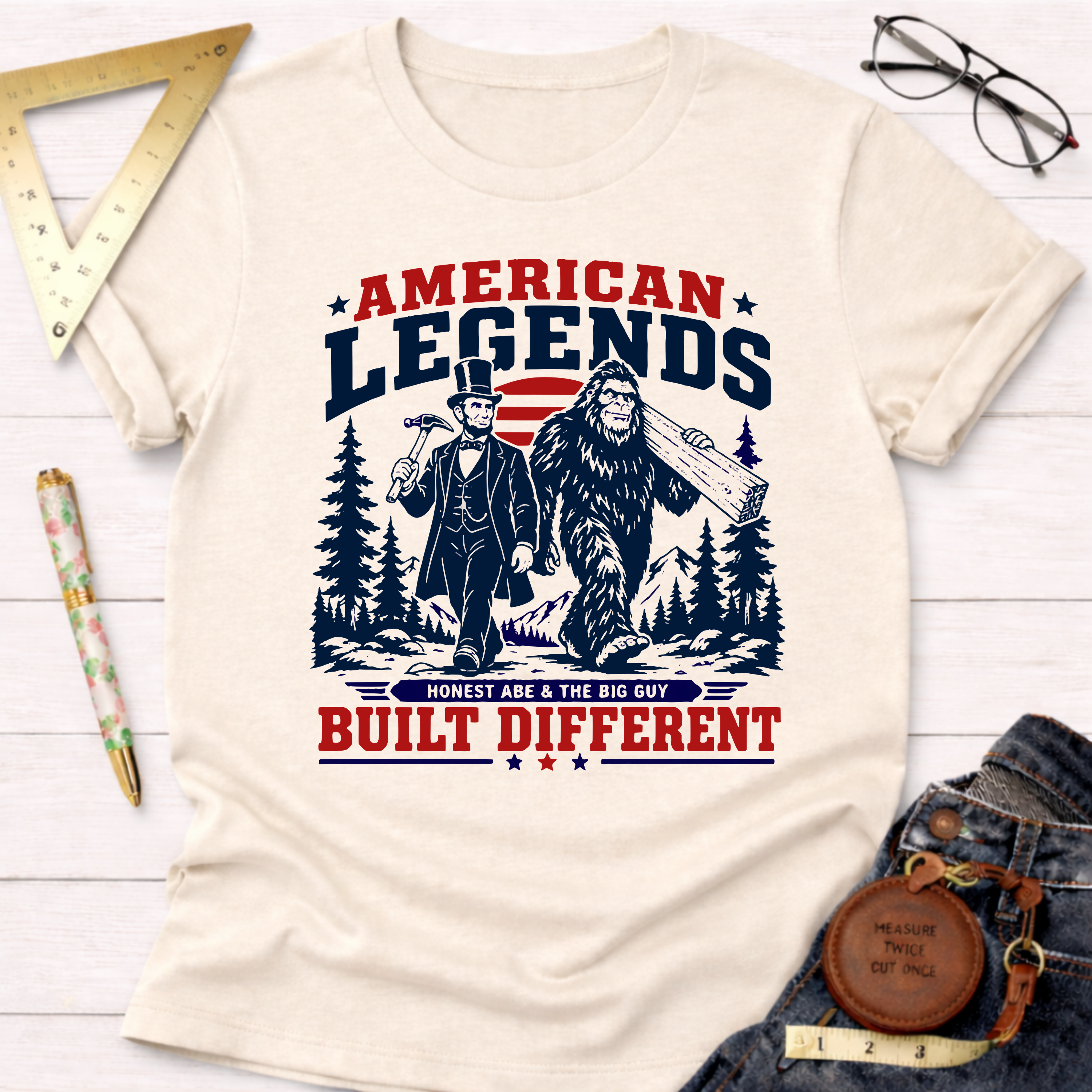 American Legends Build Different T-Shirt
