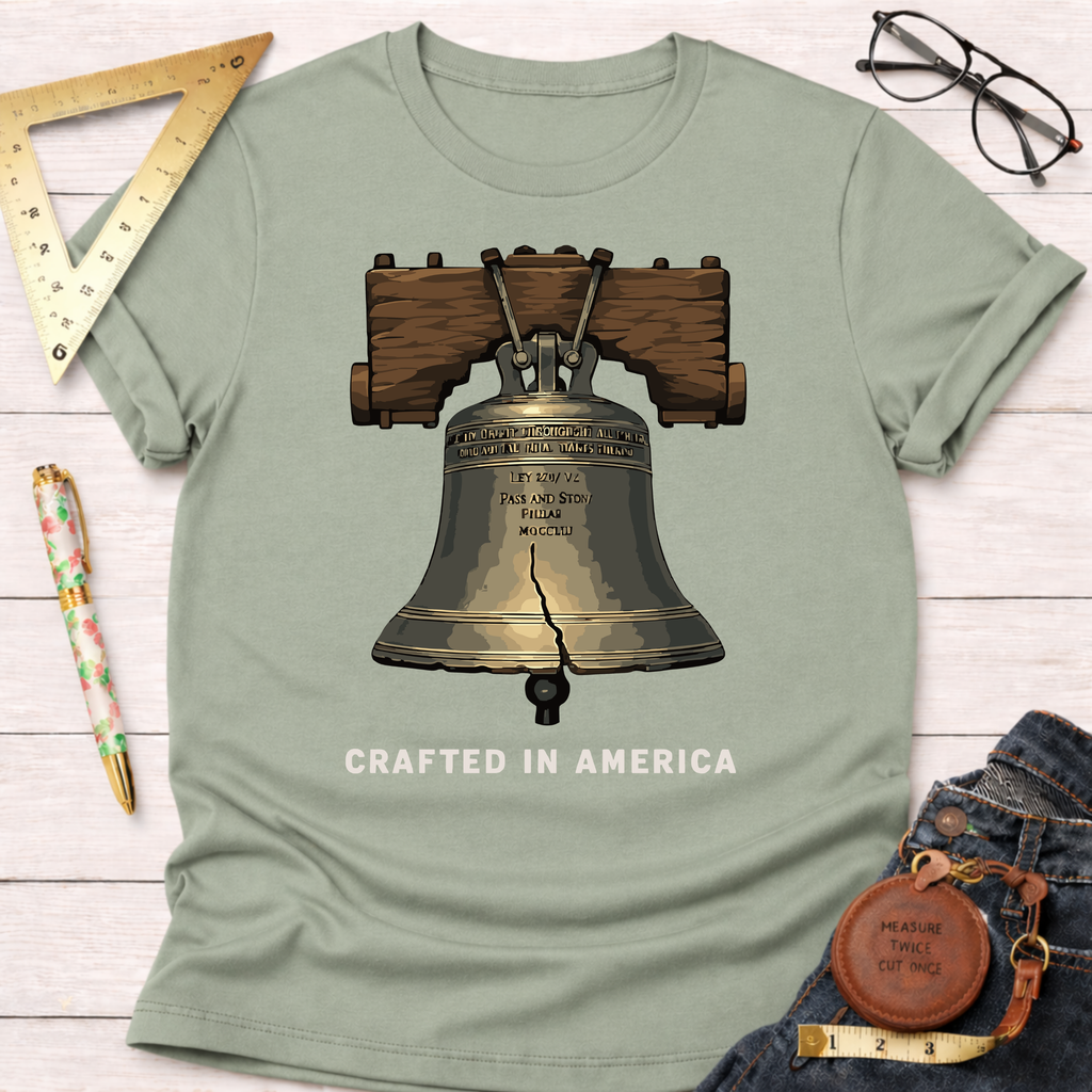 Crafted In America Liberty Bell T-Shirt