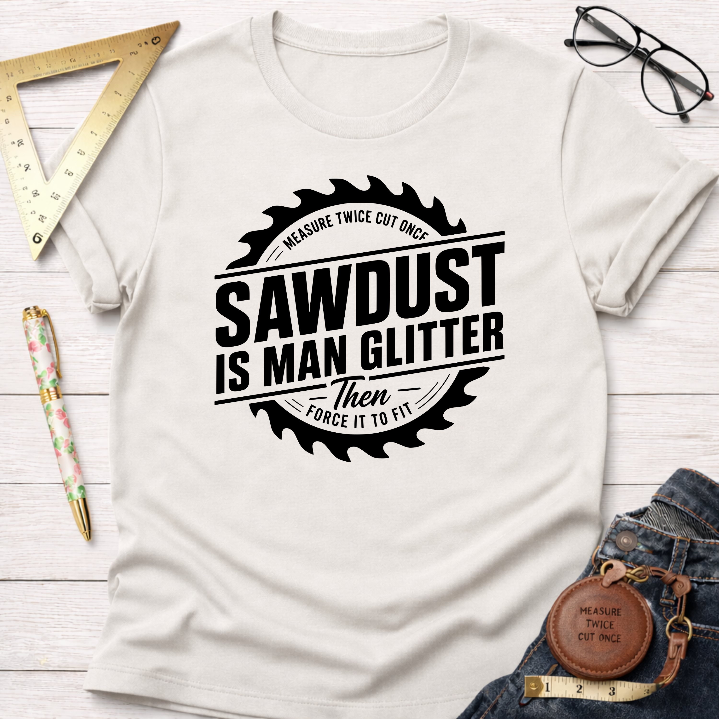 Sawdust Is Man Glitter T-Shirt