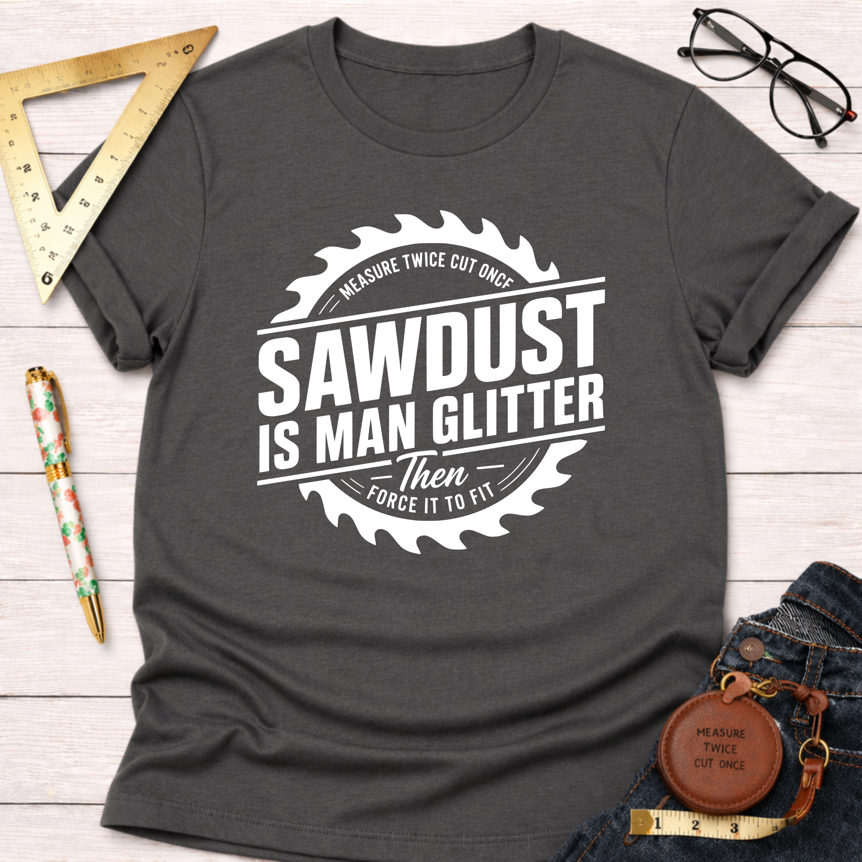 Sawdust Is Man Glitter T-Shirt