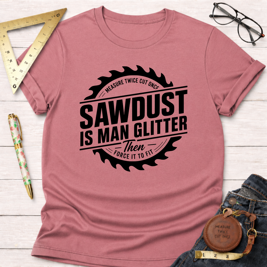 Sawdust Is Man Glitter T-Shirt