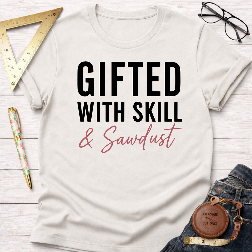 Gifted With Skill And Sawdust T-Shirt