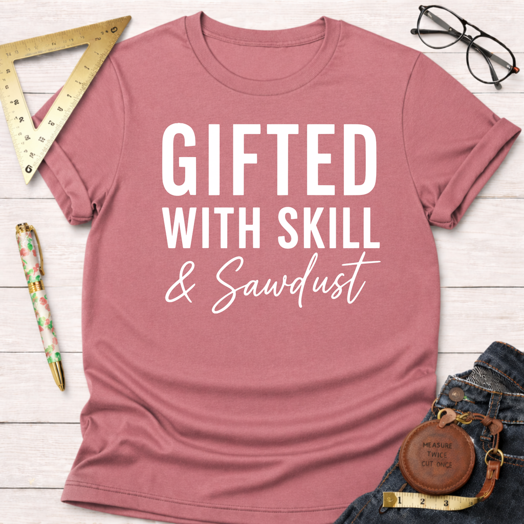 Gifted With Skill And Sawdust T-Shirt