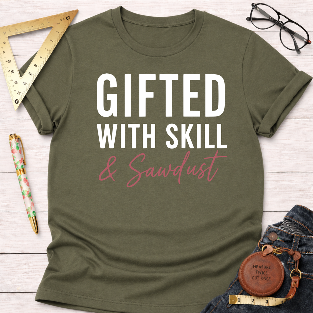 Gifted With Skill And Sawdust T-Shirt
